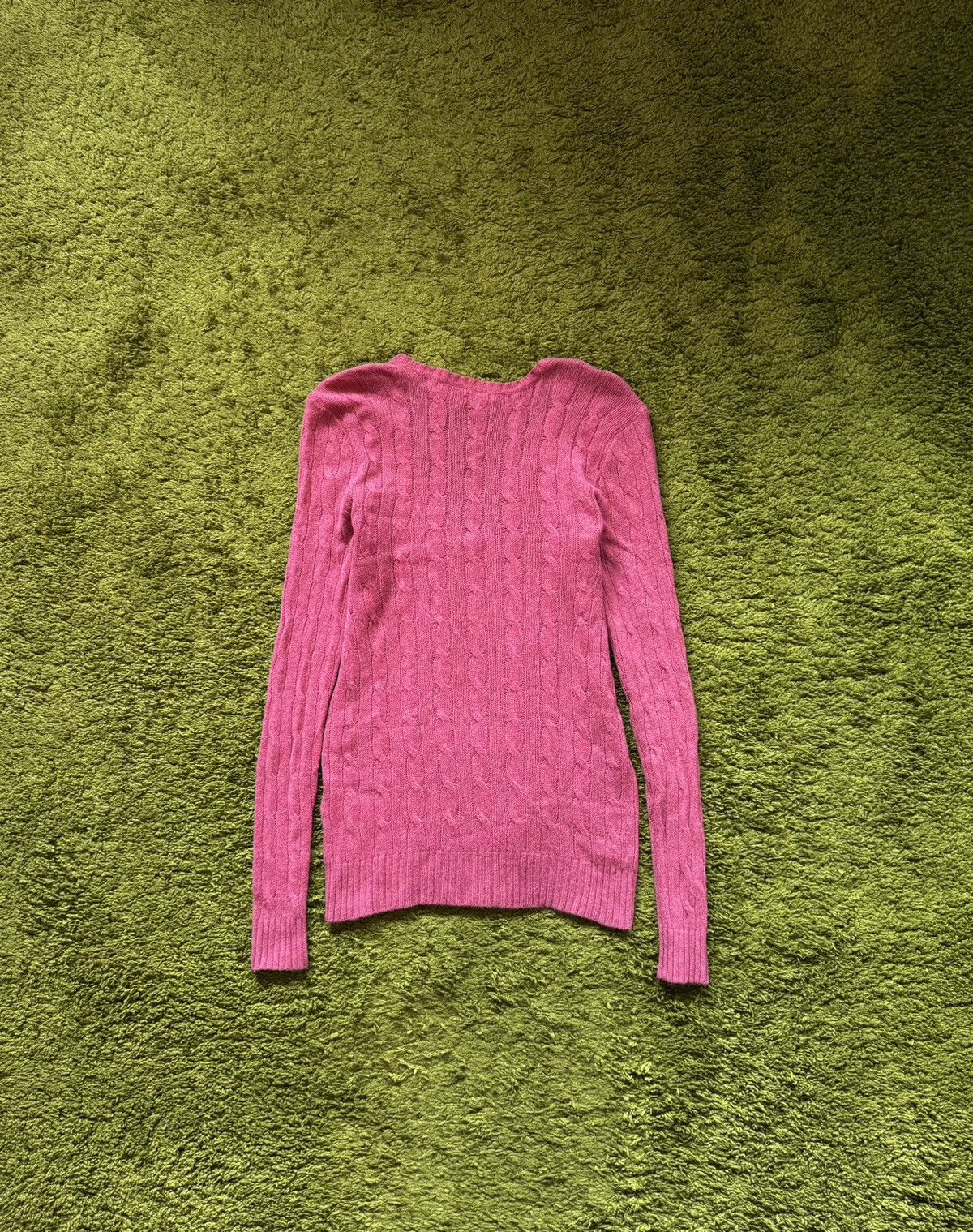 Polo Ralph Lauren Polo Ralph Lauren wool + cashmere blend cable knit sweater Size M / US 6-8 / IT 42-44 - 2 Thumbnail