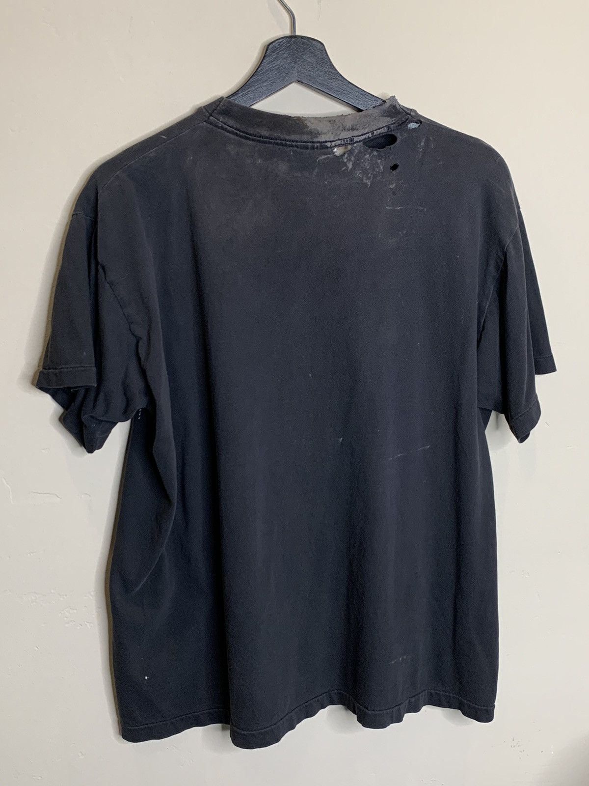 Vintage *RARE* Vintage 80’s Jesus Christ Rejoice Single Stitch Shirt Size US XL / EU 56 / 4 - 3 Thumbnail