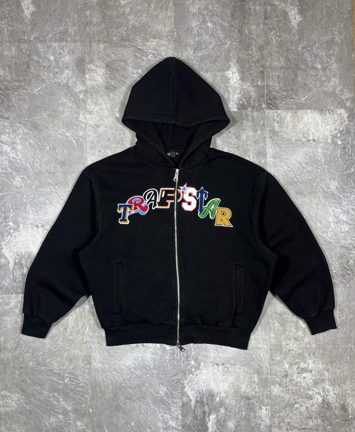Trapstar London Trapstar London Embroidered Big Logo Zip Up Hoodie Size US L / EU 52-54 / 3 - 1 Thumbnail