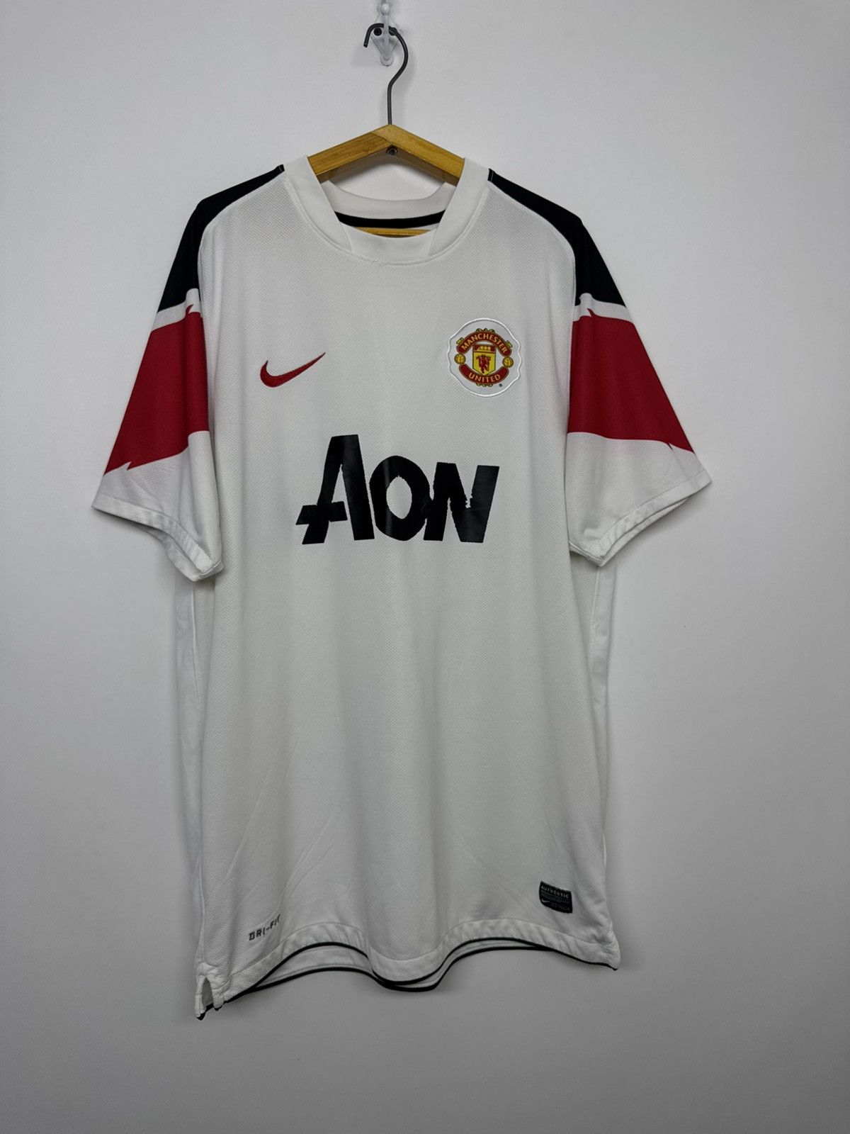 Nike Vintage Manchester United Nike Away Football Shirt Soccer Size US L / EU 52-54 / 3 - 4 Thumbnail