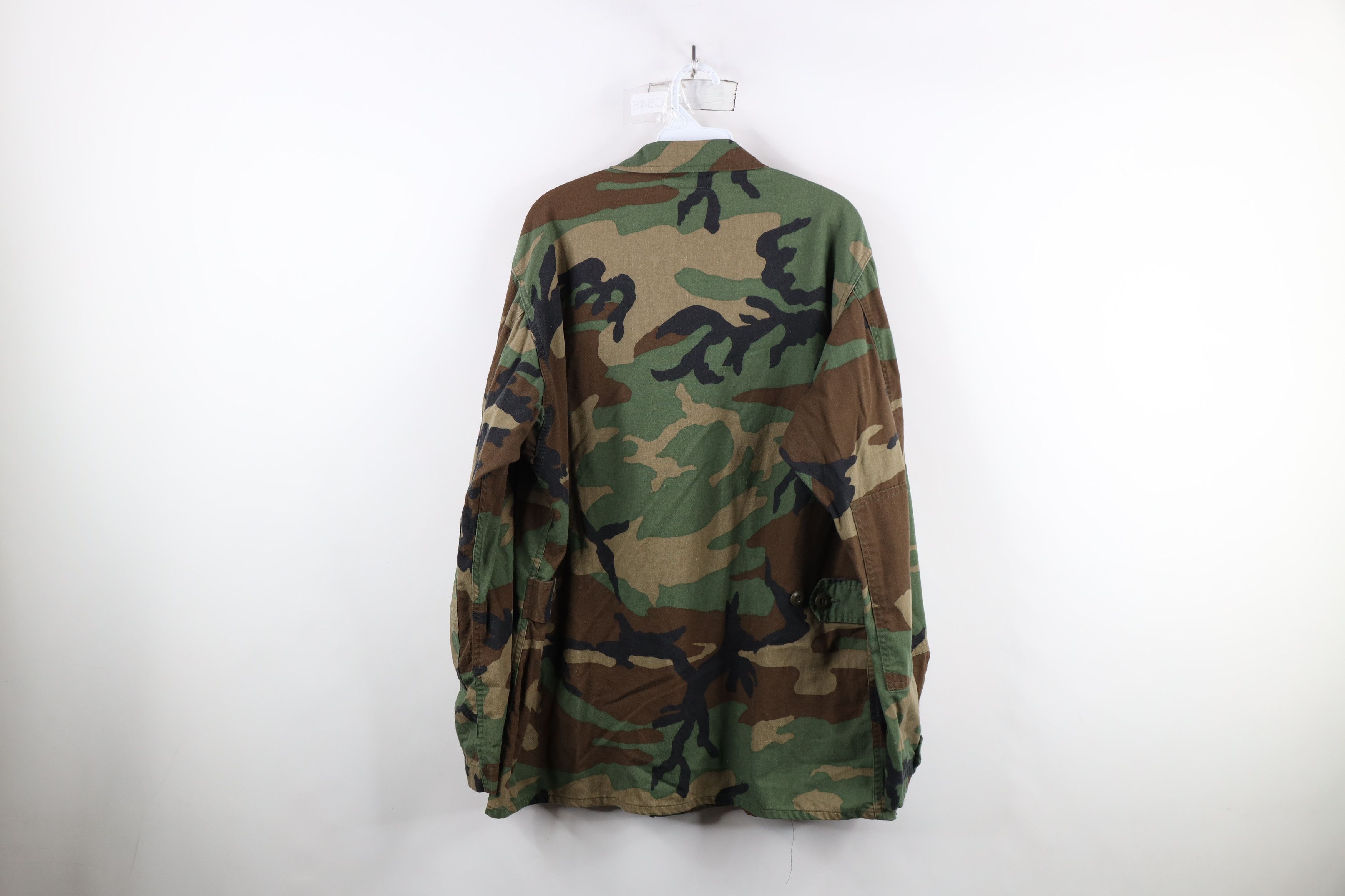Vintage Vintage 80s US Military Camouflage Combat Coat Jacket USA Size US M / EU 48-50 / 2 - 12 Thumbnail
