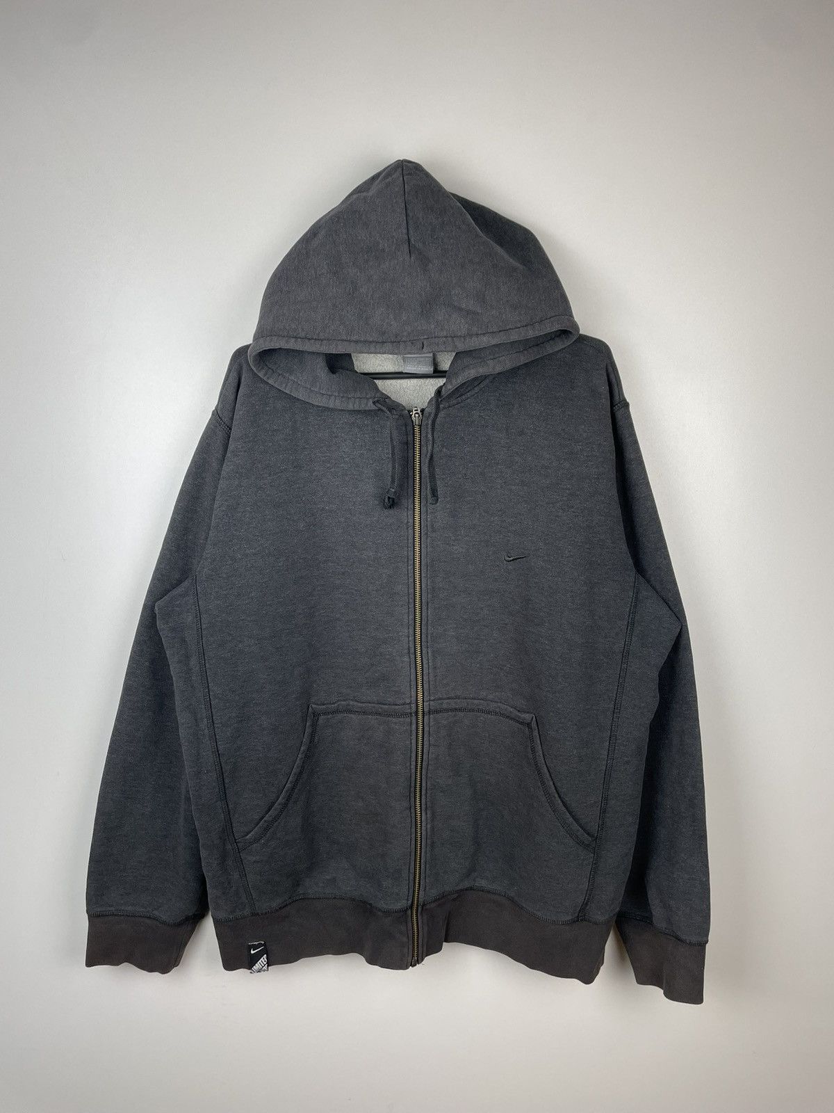 Nike × Vintage Nike Rotterdam Vintage Zip Hoodie Gray Size XL Size US XL / EU 56 / 4 - 1 Thumbnail