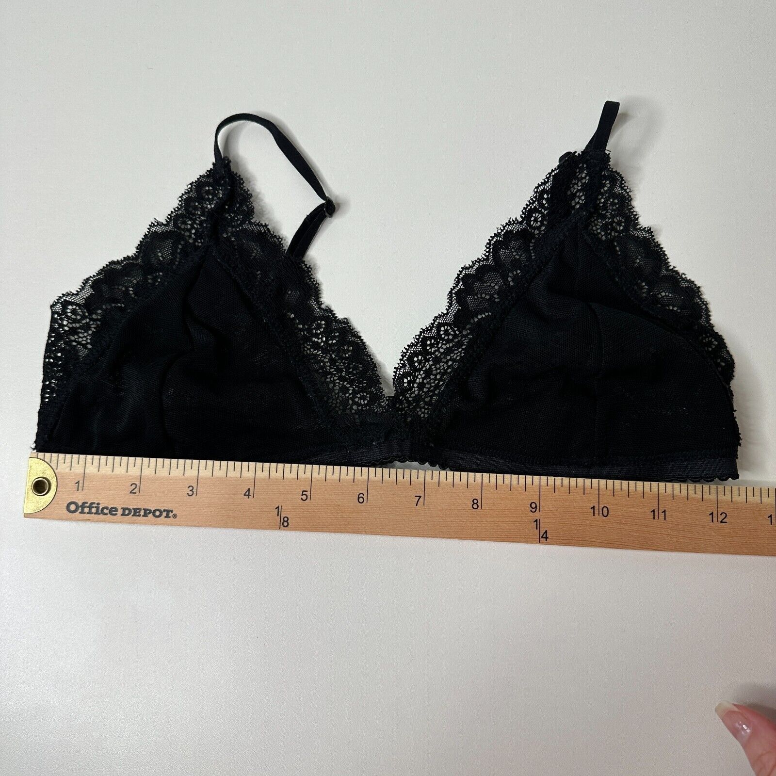 Aritzia Aritzia Talula Monterey Bralette Black Convertible Lace M Size M / US 6-8 / IT 42-44 - 10 Thumbnail