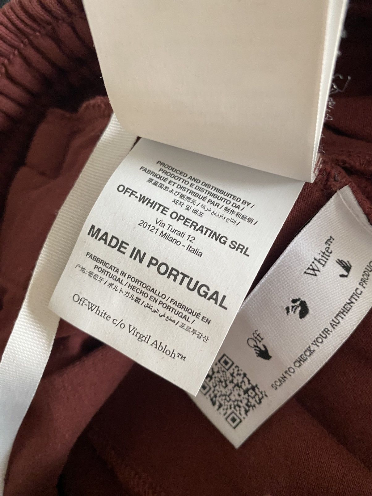 Off-White Off-White Thunder Stable Pants Size XS Size US 27 - 9 Thumbnail