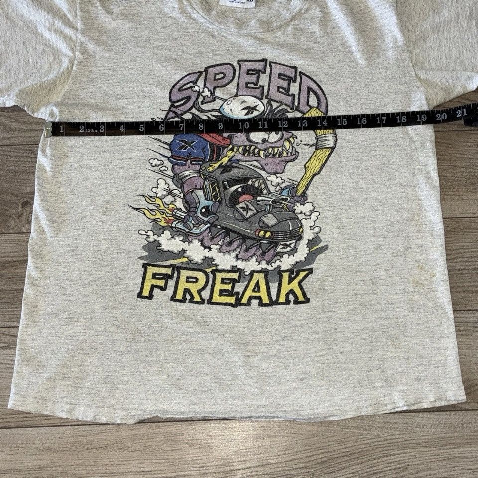 Reebok 90s Reebok Speed Freak hockey rat fink tee shirt Size US M / EU 48-50 / 2 - 5 Thumbnail
