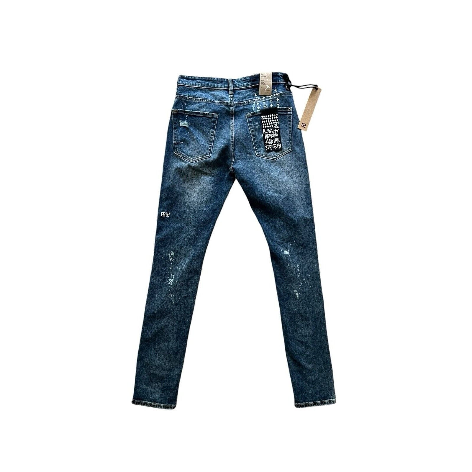 Ksubi Jeans Mens Van Winkle Kulture Skinny Blue Size 30/32