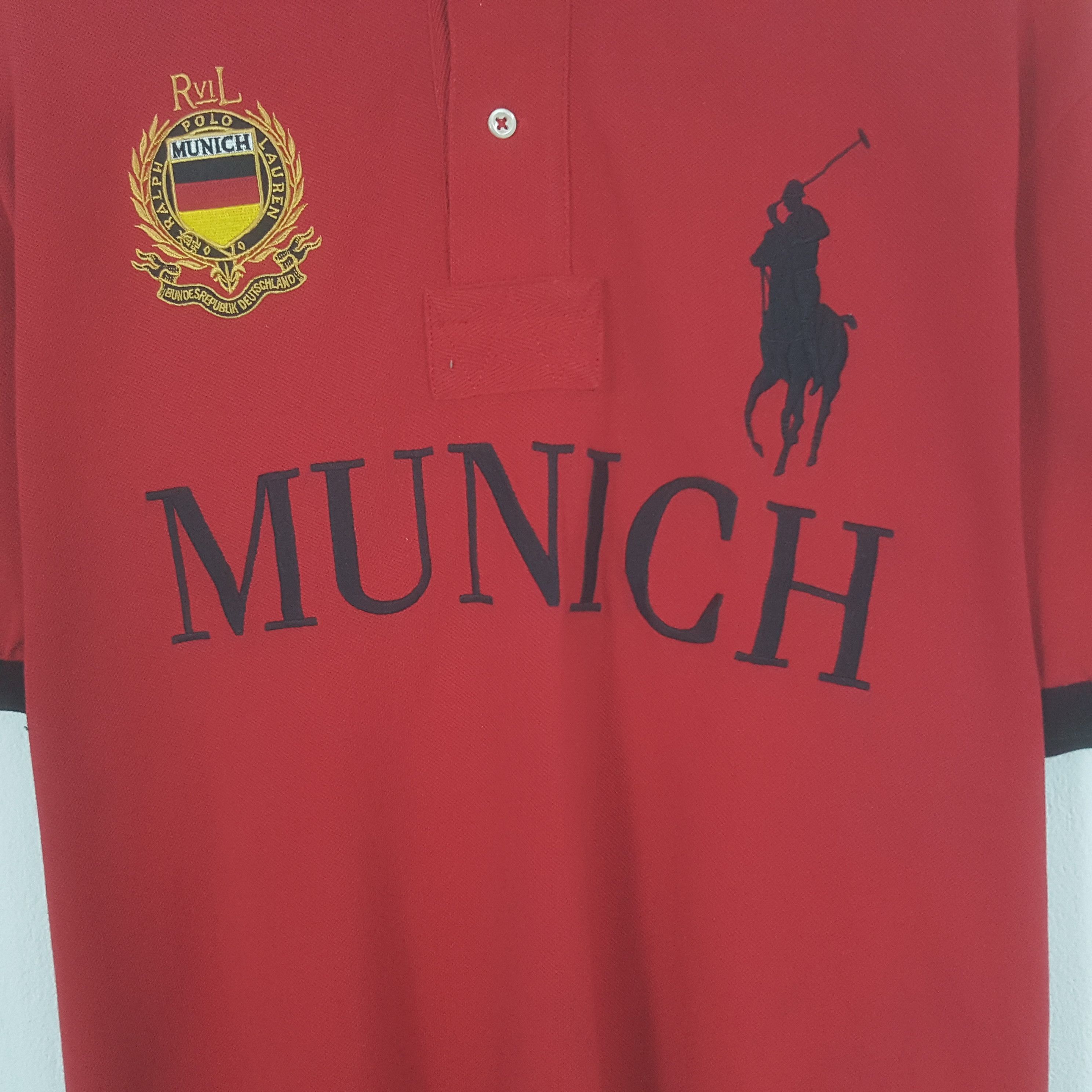 Polo Ralph Lauren × Vintage Vintage Polo Ralph Laurent Munich Polos Shirt Size US L / EU 52-54 / 3 - 2 Thumbnail