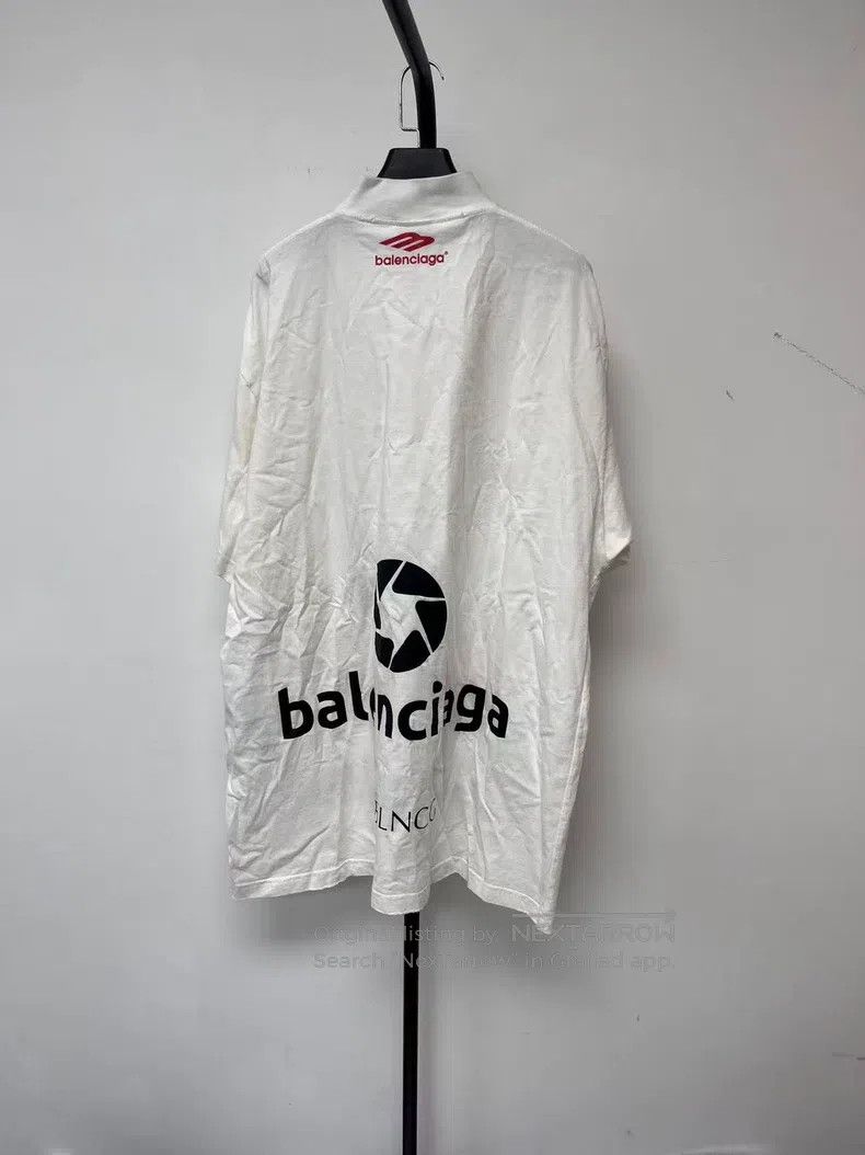Balenciaga Balenciaga Logo Letter Print Casual Short Sleeve T-Shirt Size US L / EU 52-54 / 3 - 2 Thumbnail