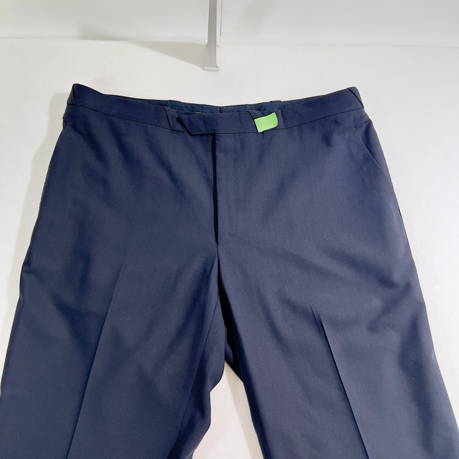 Thierry Mugler Dress Pants Thierry Mugler Paris Men's W39 x L31.5 Blue Size US 39 - 4 Thumbnail