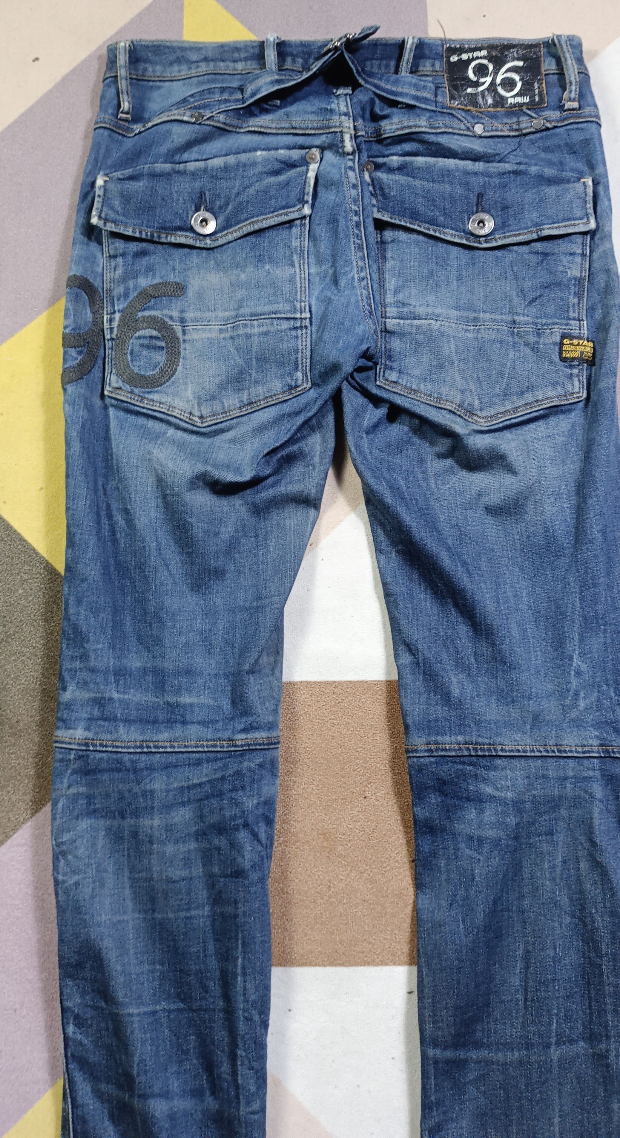 G-Star G Star RAW Embroidered 96 Denim Size US 30 / EU 46 - 5 Thumbnail
