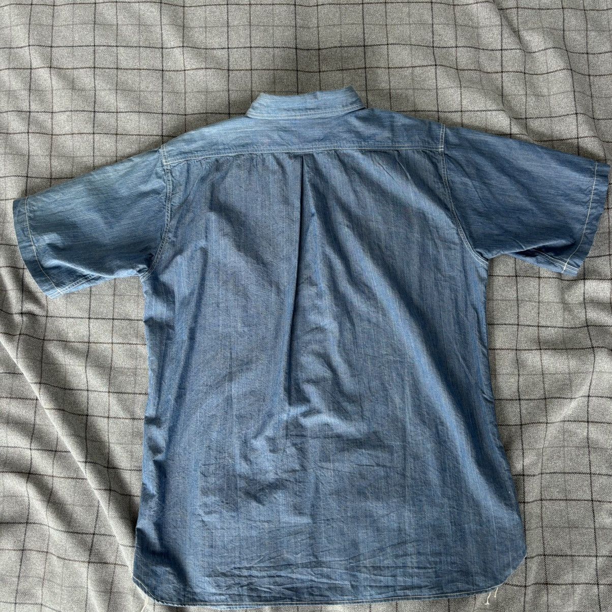 Sugar Cane × Toyo Enterprises Sugar Cane Indigo Stripe Kasuri short sleeve work shirt Size US M / EU 48-50 / 2 - 2 Thumbnail