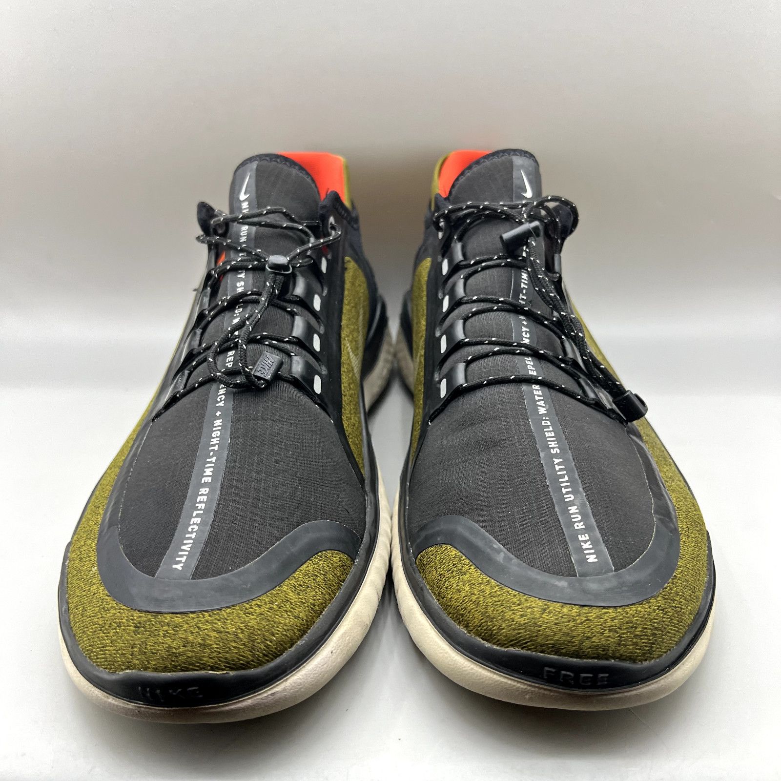 Nike Nike Free Run Shield Running Sneakers Men Size 14 Green Size US 14 / EU 47 - 2 Thumbnail