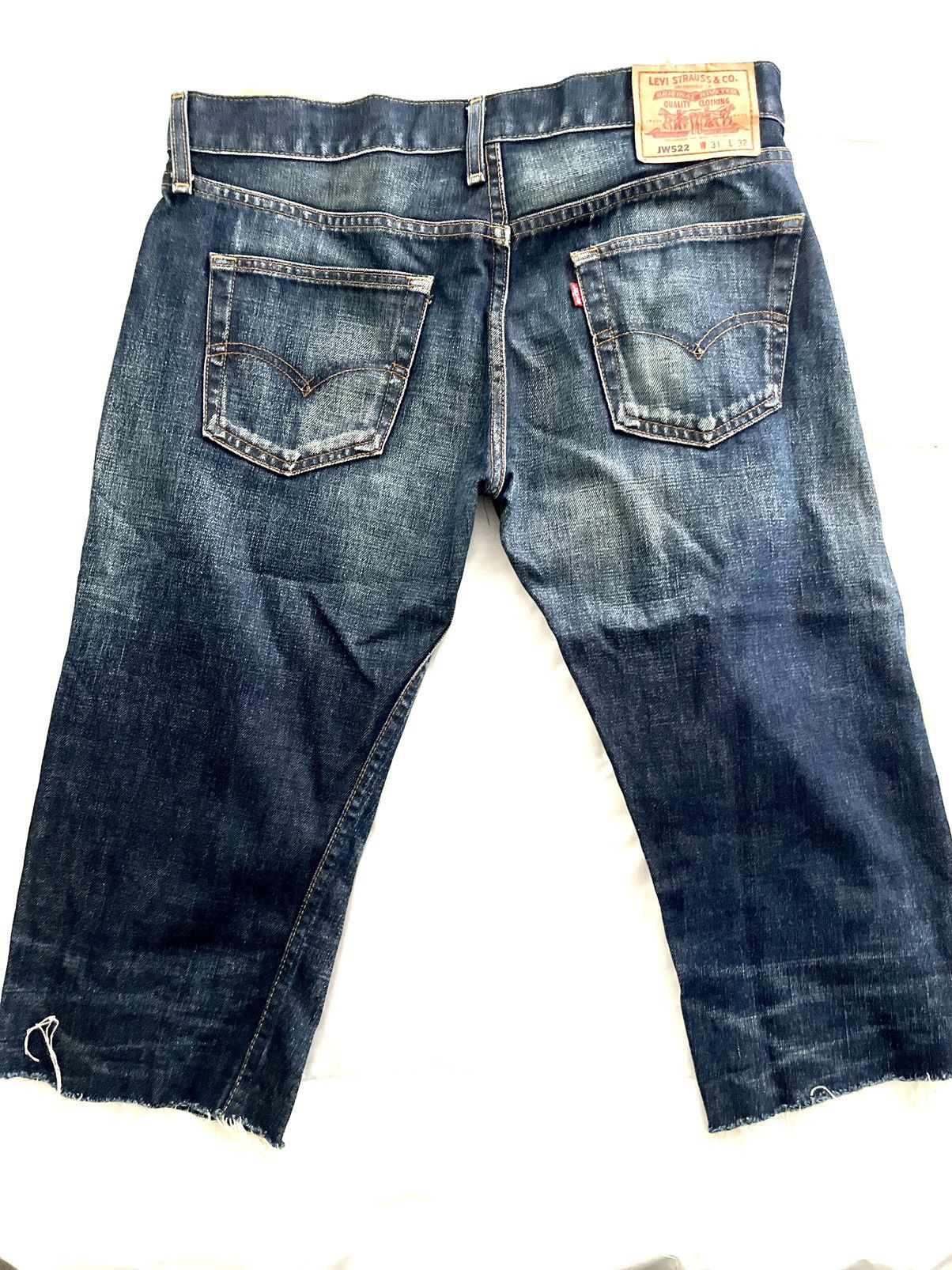 image of Junya Watanabe Comme Des Garçon Levi’S Collab in Navy, Men's (Size 31)