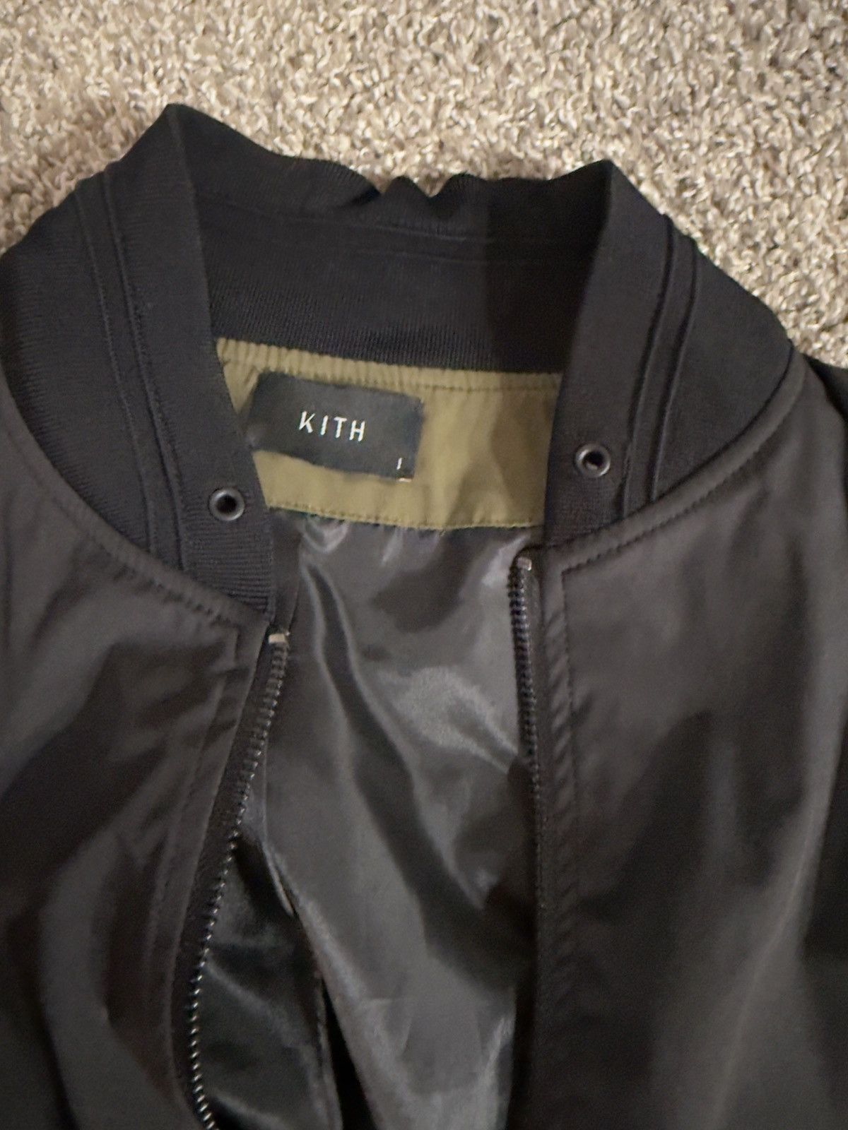 Kith Kith Black & Green Bomber Size US XS / EU 42 / 0 - 3 Thumbnail