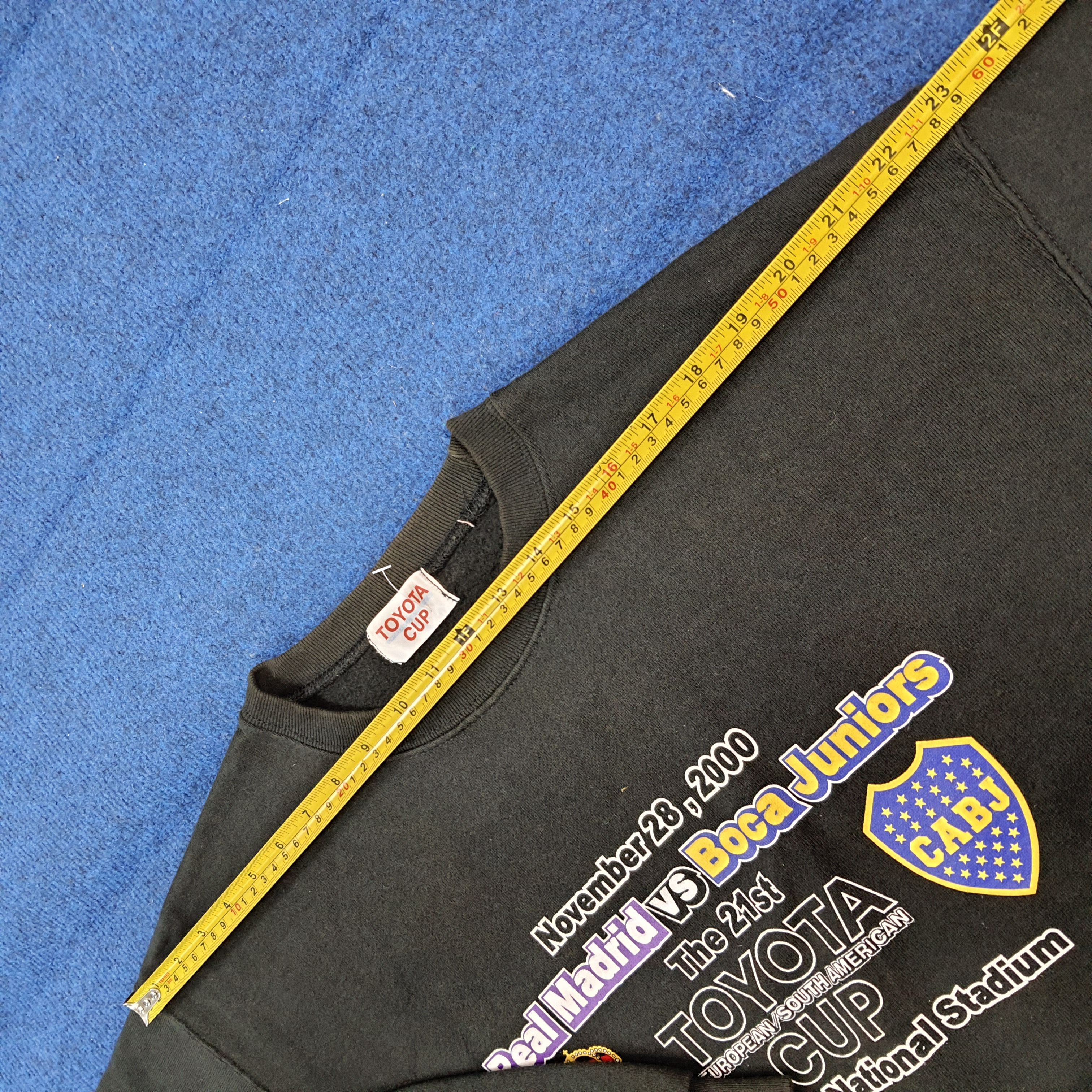 Japanese Brand Vintage Toyota Cup 2000 Tokyo National Sweatshirt C302N6 Size US L / EU 52-54 / 3 - 7 Thumbnail