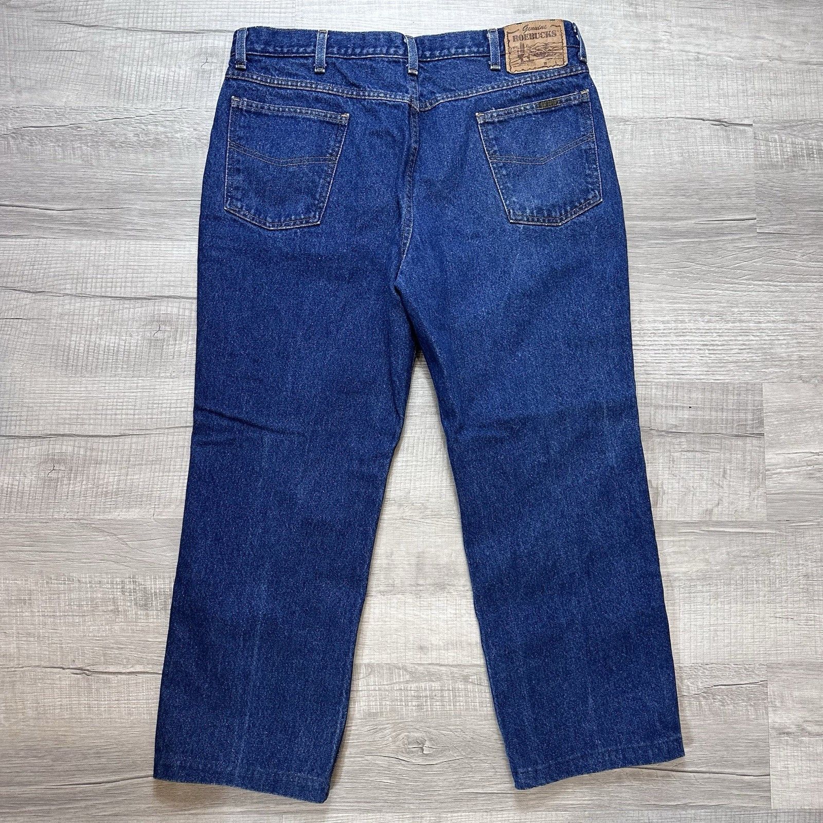 Vintage Vintage Roebuck & Co Denim Jeans Mens 38x30 Regular Straight Size US 38 / EU 54 - 6 Thumbnail
