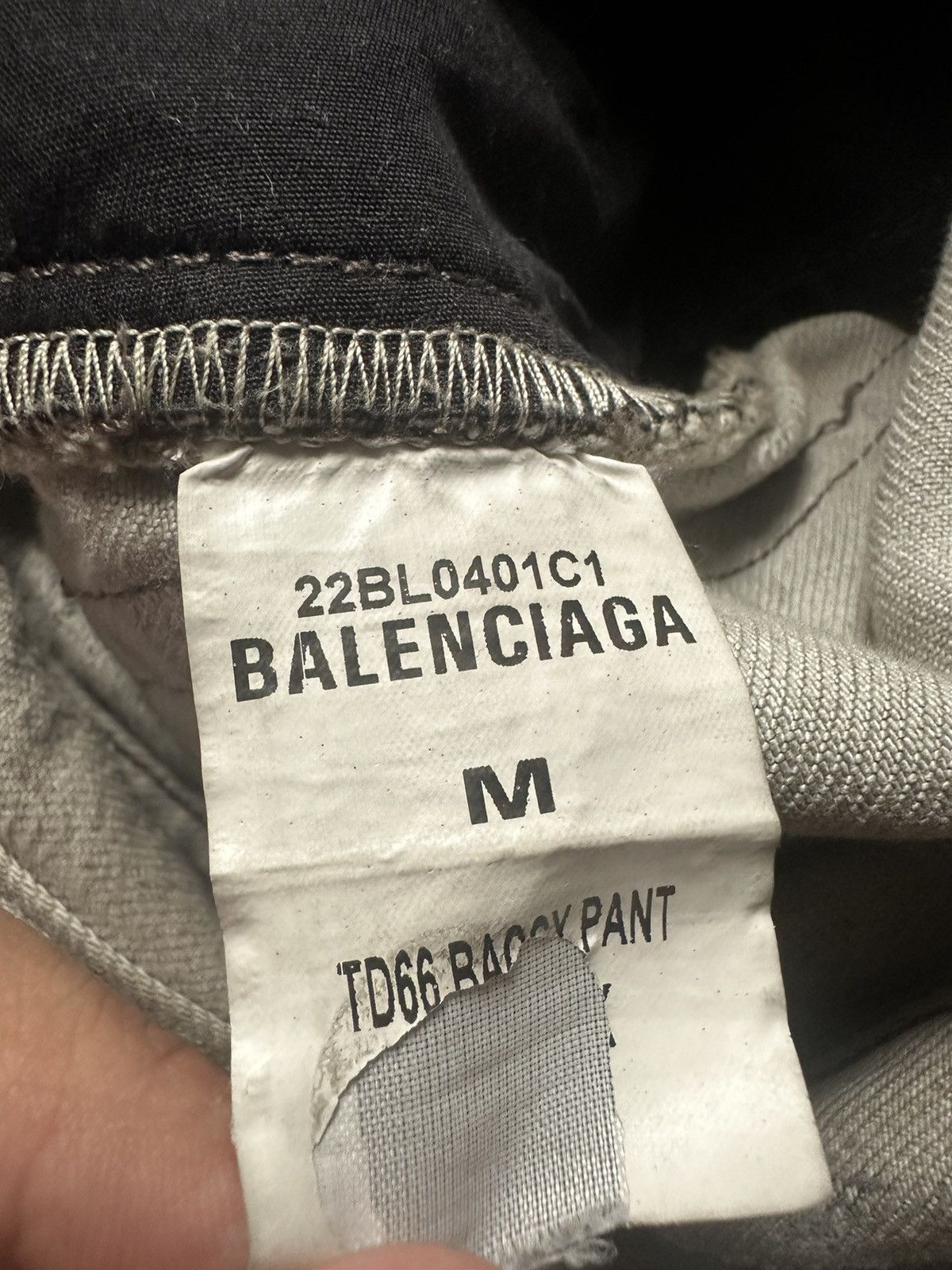 Balenciaga 1/1 sample Mudshow Super Destroyed Jeans White Sz. M Size US 34 / EU 50 - 5 Thumbnail
