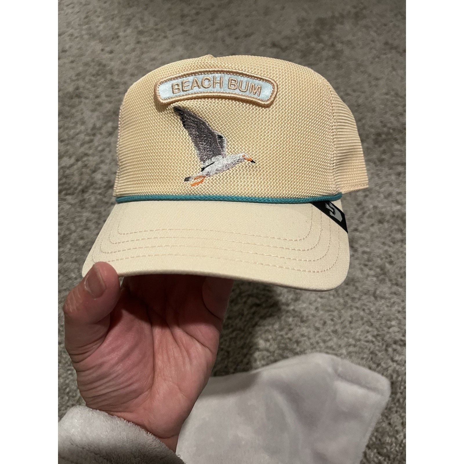 Goorin Bros. Goorin Bros The Farm Beach Bum Seagull Trucker Hat Beige Size ONE SIZE - 1 Thumbnail