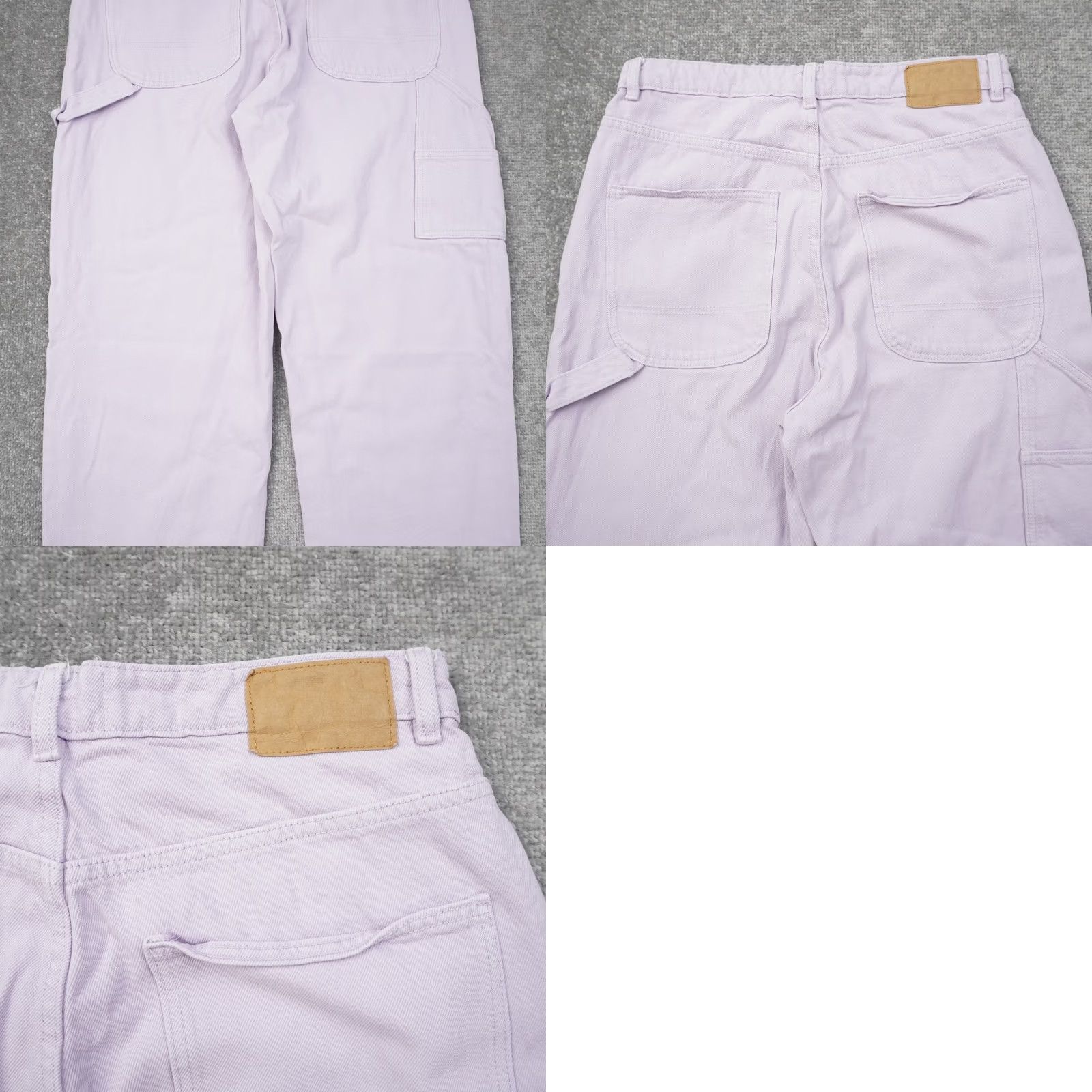 Cotton On Cotton On Carpenter Denim Wide Leg Jeans Womens Purple Light Wash 32x33 Size 24" / US 00 / IT 34 - 9 Thumbnail