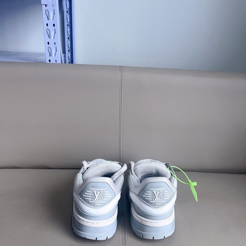 Louis Vuitton Louis Vuitton Trainer Low-Top Sneakers for Men -2508 Size US 10.5 / EU 43-44 - 4 Thumbnail