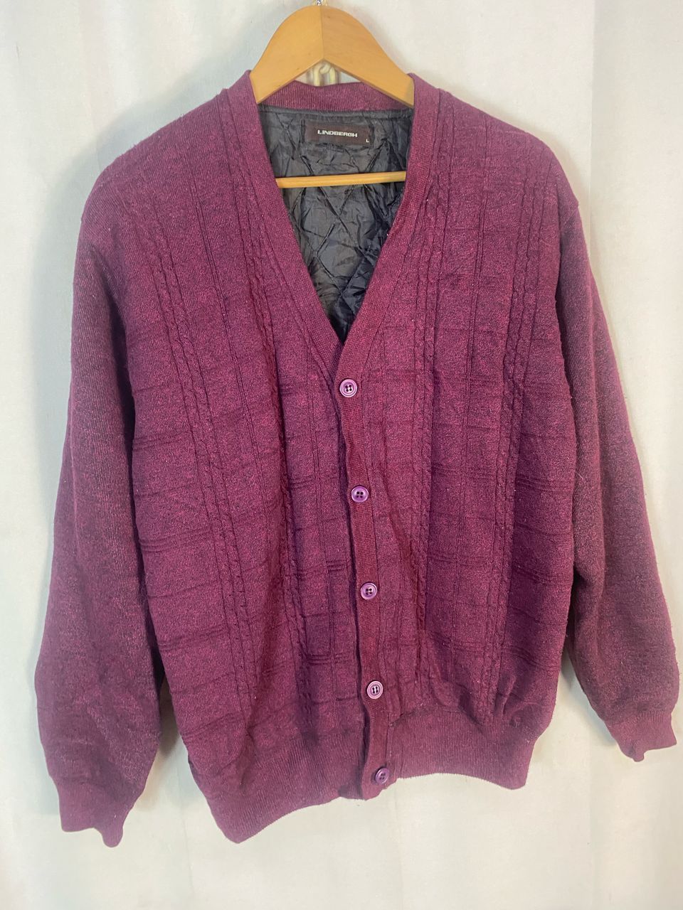Japanese Brand × Lindbergh × Vintage Vintage Lindbergh cardigan sweater Size US M / EU 48-50 / 2 - 3 Thumbnail