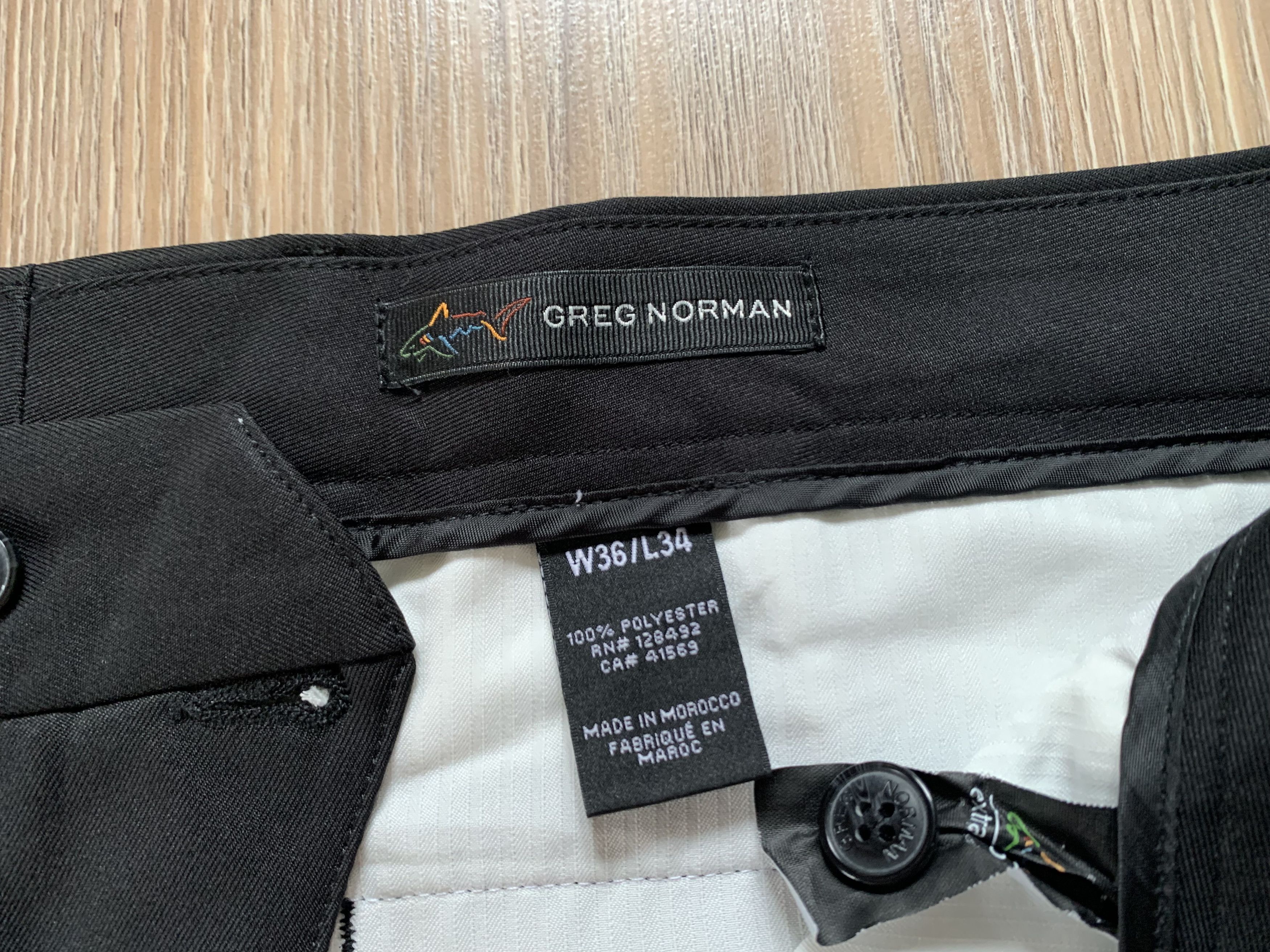 Greg Norman × Sports Specialties Greg Norman New Black Golf Pants Size US 36 / EU 52 - 8 Thumbnail