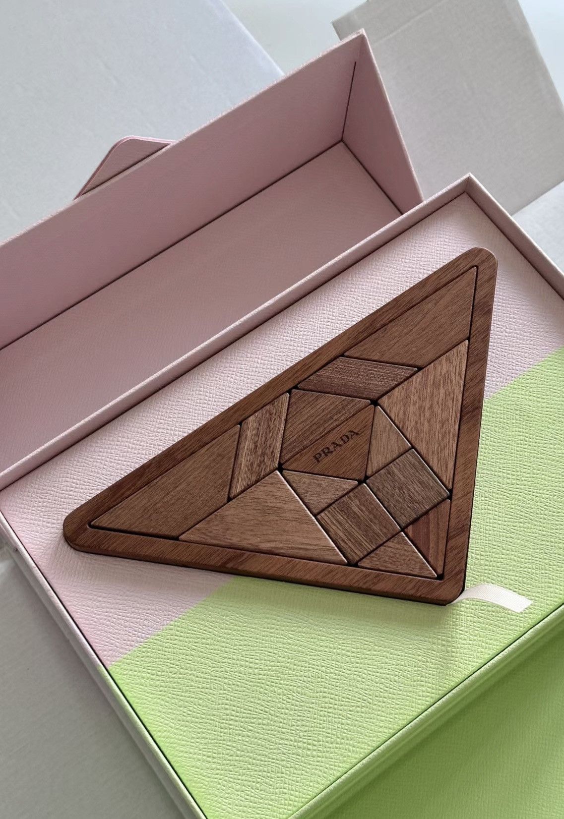 Prada 🔺Prada wooden block puzzle game home decor Size ONE SIZE - 2 Thumbnail