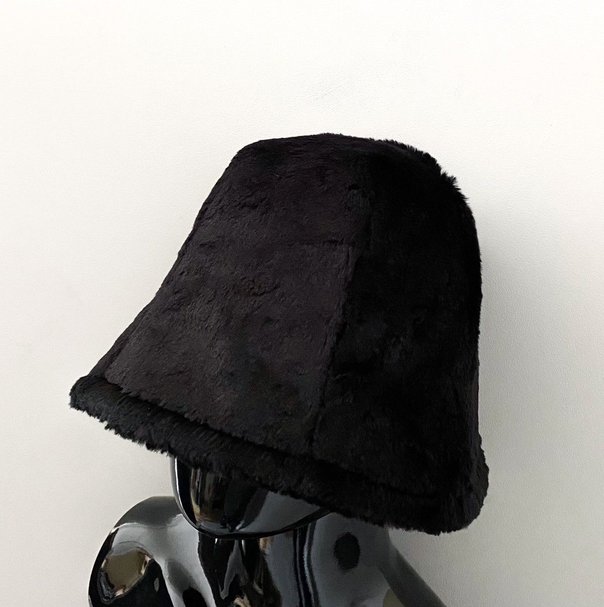 Yohji Yamamoto Y's Yohji Yamamoto Fuzzy Bucket Hat Size ONE SIZE - 2 Thumbnail