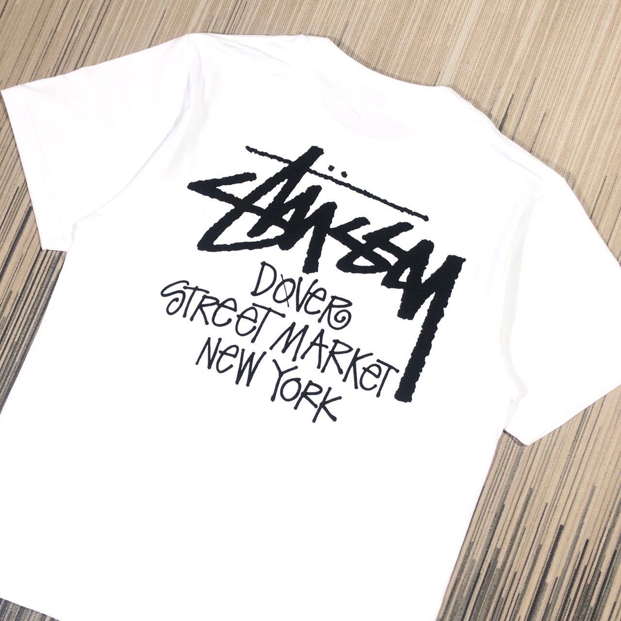 Stussy × Vintage Stussy Stock Dover Street Market N.Y Tee Size US S / EU 44-46 / 1 - 3 Thumbnail