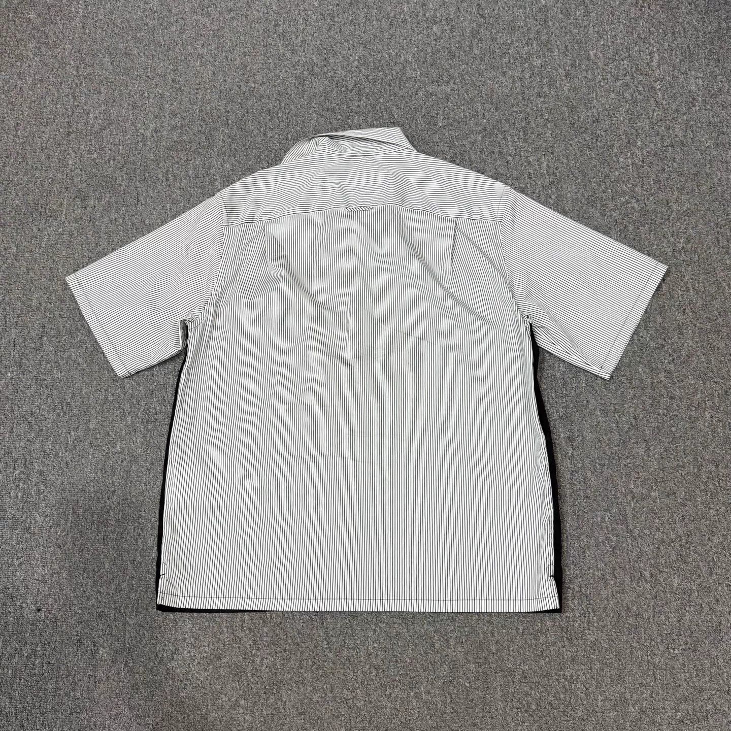 Prada Prada Nylon Triangle Logo Short-Sleeve Shirt M New Size US M / EU 48-50 / 2 - 2 Thumbnail