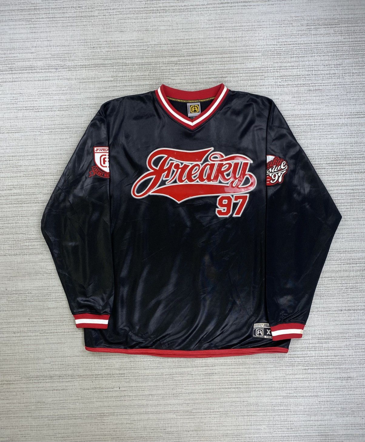 JNCO × Massive × Vintage Vintage Freaky Massive JNCO Hip Hop Sweatshirt Size US XL / EU 56 / 4 - 1 Thumbnail