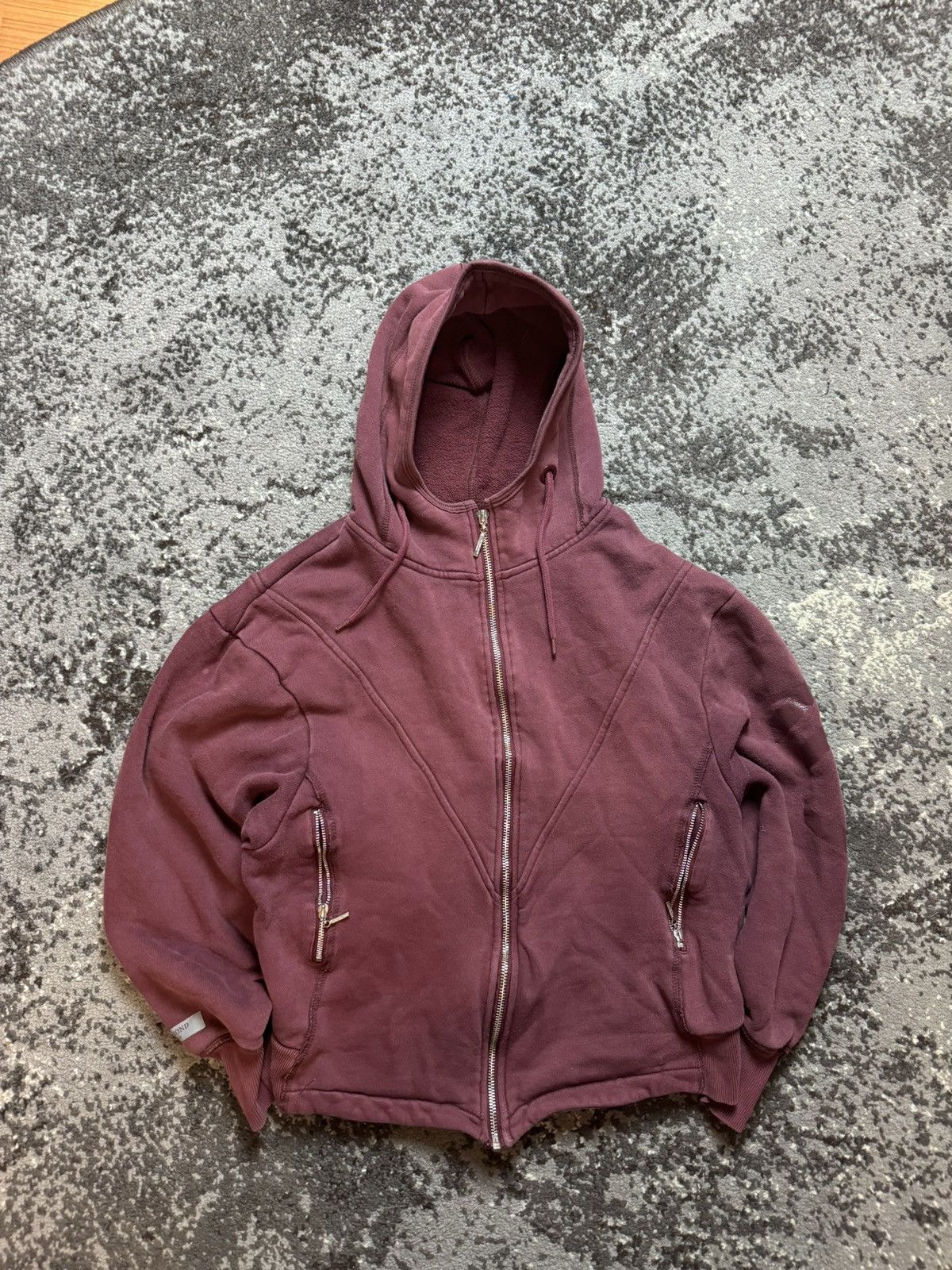 Vintage Archival AztecDiamond Y2K Crophoddie Opium Watanabe Style Size US M / EU 48-50 / 2 - 1 Thumbnail