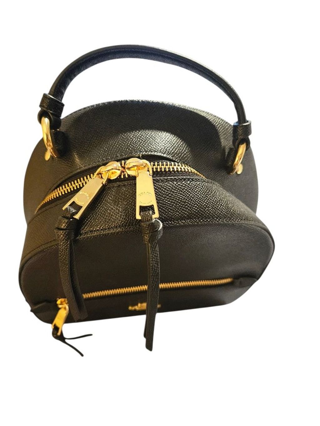 Coach Coach Black Leather Mini Backpack One Size Size ONE SIZE - 11 Thumbnail