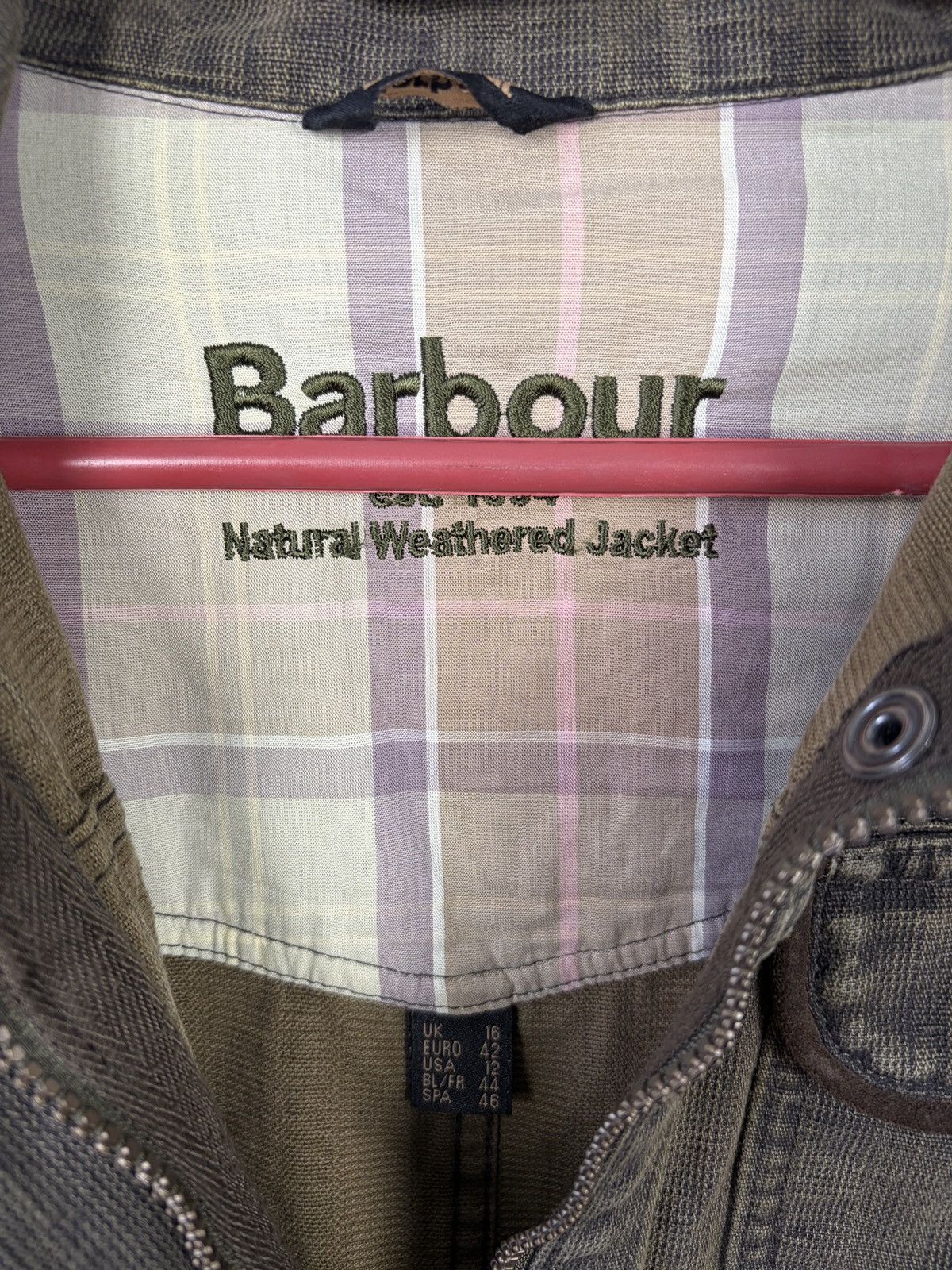 Barbour Vintage very rare jacket wax denim Barbour Size US M / EU 48-50 / 2 - 6 Thumbnail