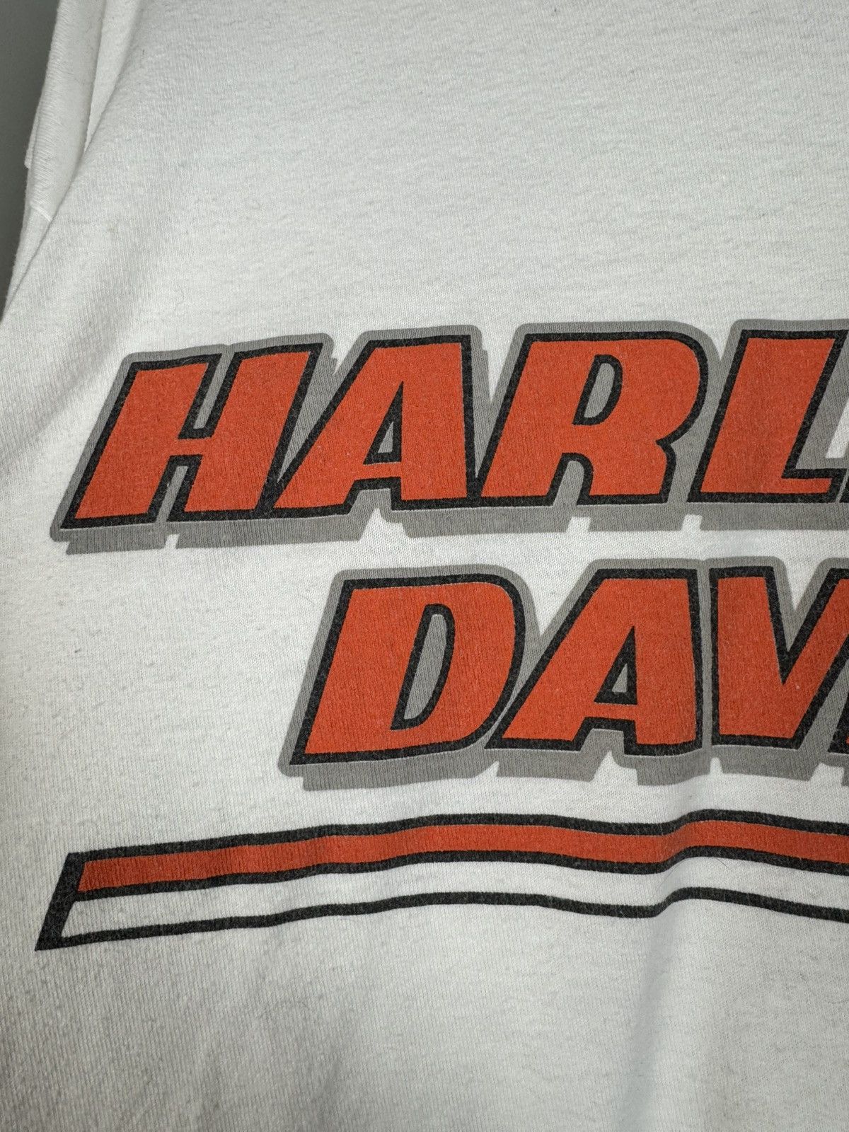 Harley Davidson Vintage 1999 Harley Davidson Racing Long Sleeve T-Shirt Size US XL / EU 56 / 4 - 5 Thumbnail