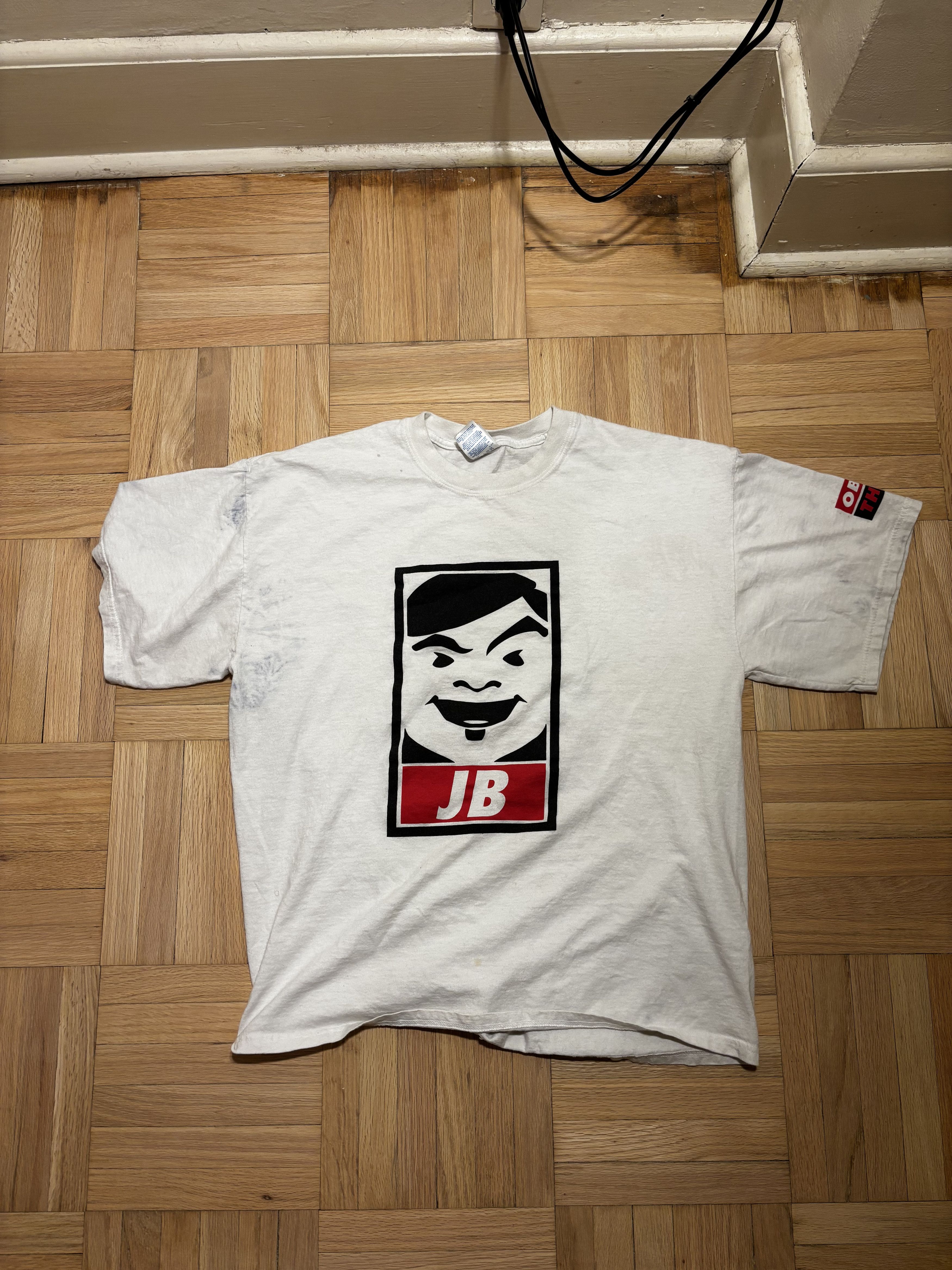 Obey Tenacious D Obey Shirt Y2K Size US XXL / EU 58 / 5 - 1 Thumbnail