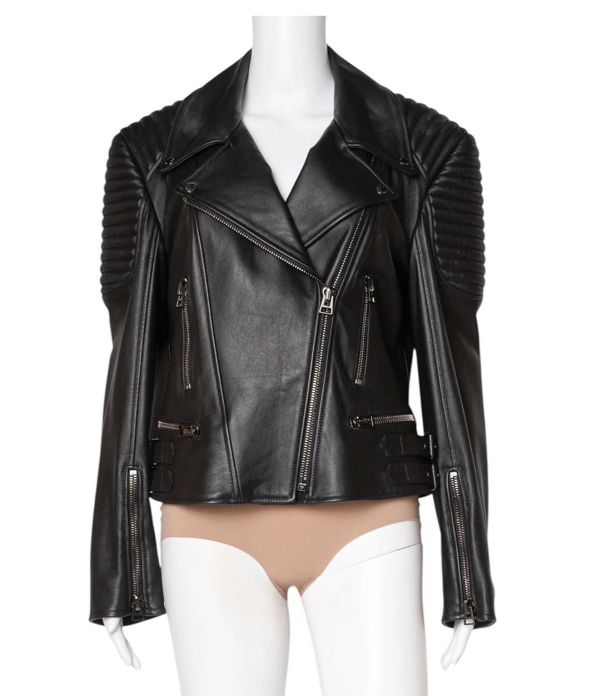 Tom Ford TOM FORD Leather Jacket Sz 42 Size M / US 6-8 / IT 42-44 - 19 Thumbnail