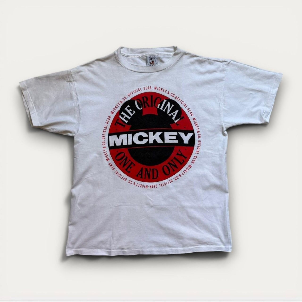 Mickey & Co. Vintage Mickey & Co. Distressed T-Shirt Size US XL / EU 56 / 4 - 1 Thumbnail