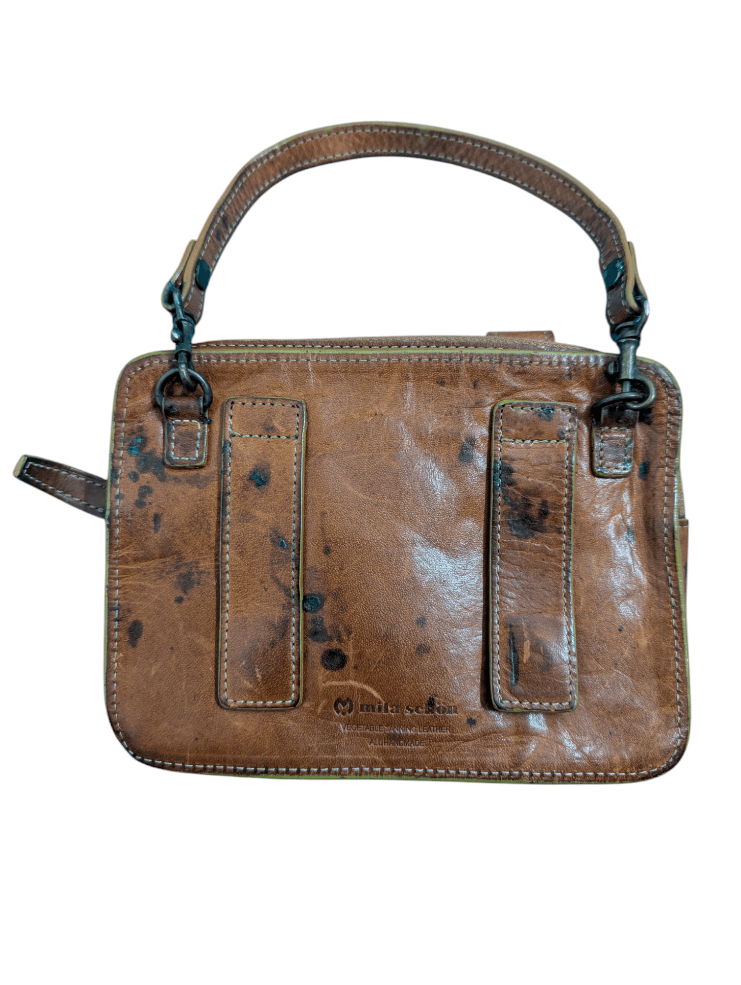 Mila Schon MILA SCHON LEATHER MINI HANDBAG Size ONE SIZE - 2 Thumbnail