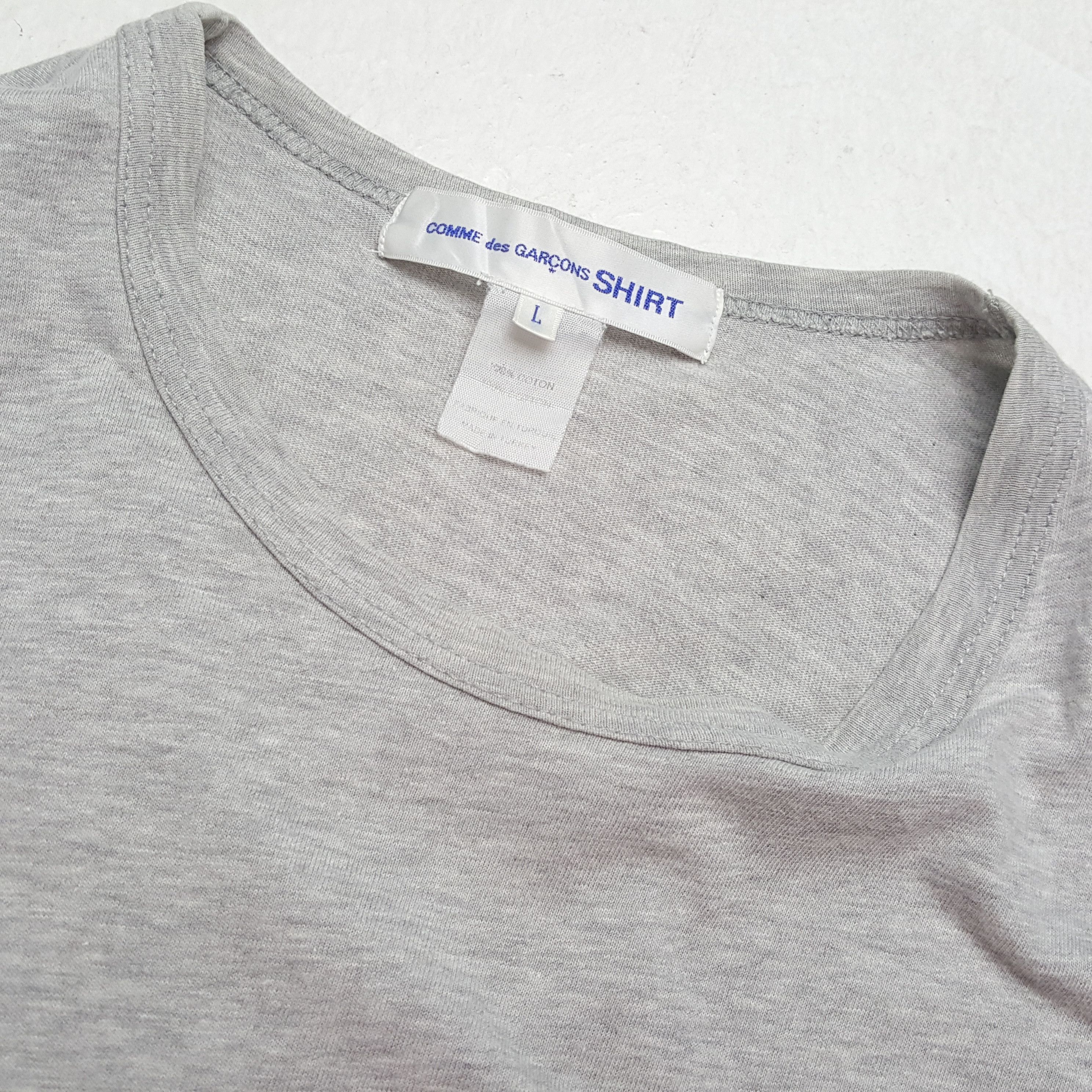 Comme des Garcons SHIRT × Japanese Brand × Vintage COMME DES GARCONS SHIRTS Japanese Brand Designer Tshirt Size US L / EU 52-54 / 3 - 7 Thumbnail