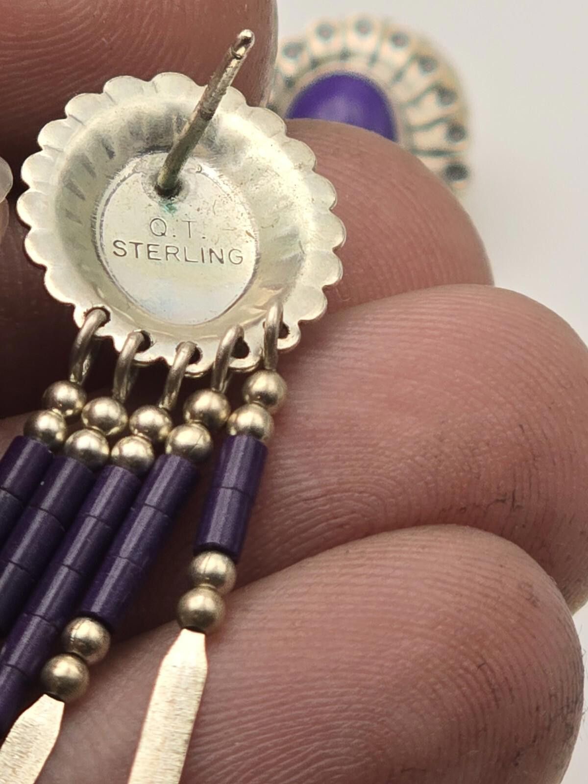 Other Arnold Maloney Sterling & Sugilite Concho Set Size ONE SIZE - 7 Thumbnail