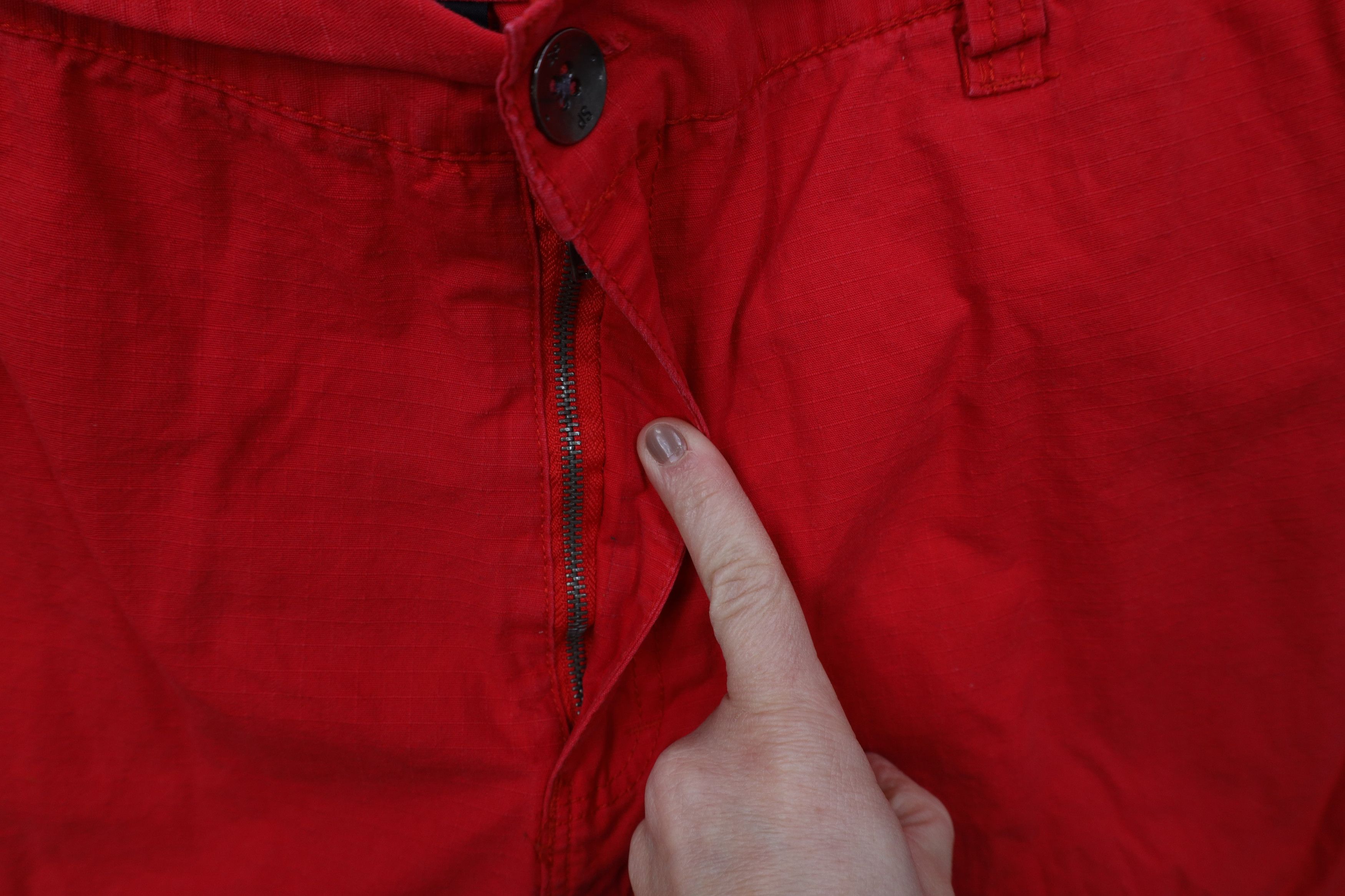 Southpole Vintage 90s Y2K Southpole Ripstop Fatigue Cargo Shorts Red Size US 42 / EU 58 - 6 Thumbnail