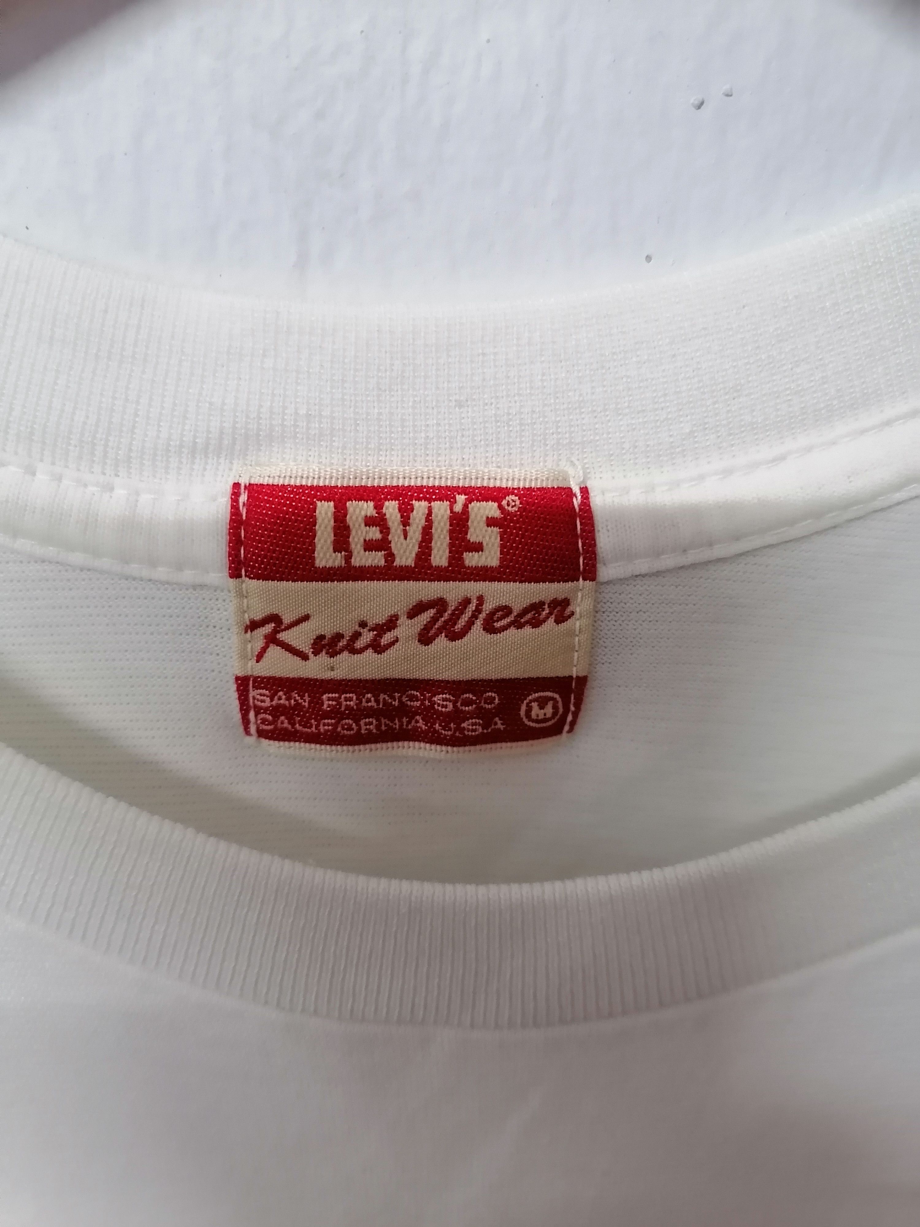 Levi's × Levi's Vintage Clothing × Vintage Vintage Levi's Knitwear T-shirt Size US M / EU 48-50 / 2 - 5 Thumbnail