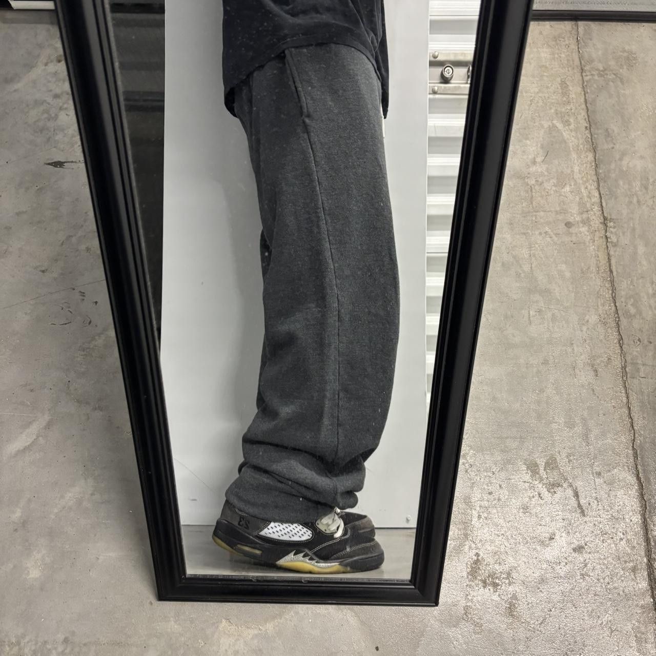 Vintage Crazy Vintage 90s Dark Grey Essential Sweatpants! Fits M Size US 32 / EU 48 - 2 Thumbnail