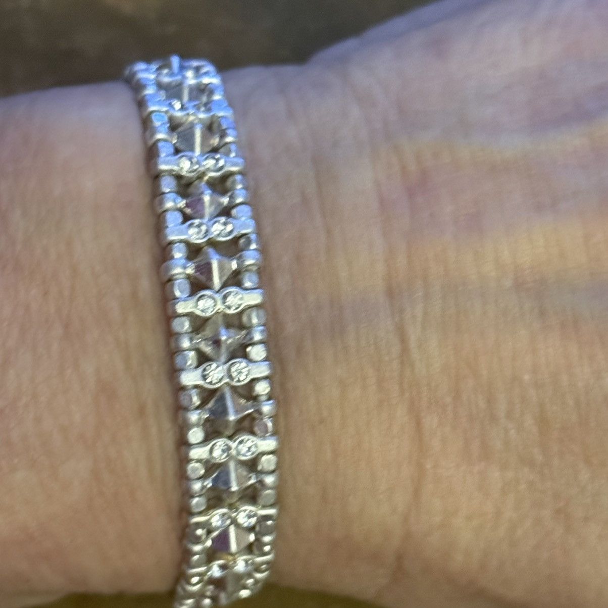 Other Stella & Dot silver tone Arrison stretch bracelet Size ONE SIZE - 5 Thumbnail