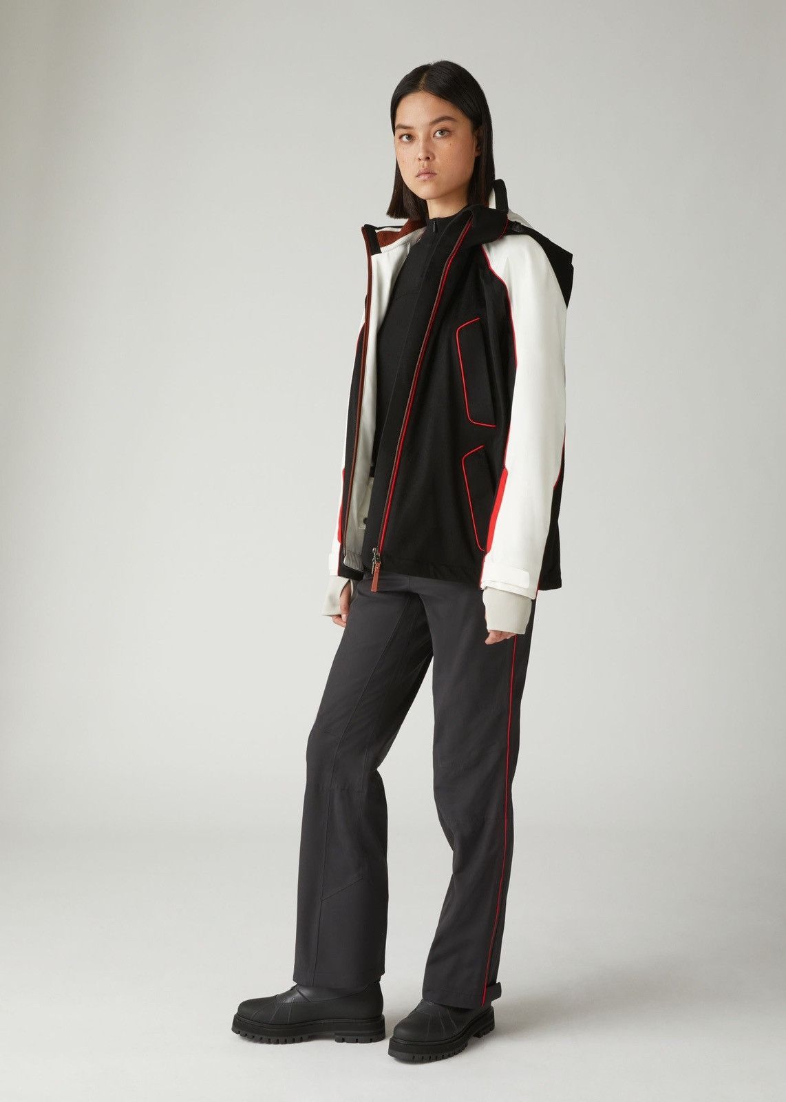 Loro Piana o1srvl11e0824 Icer Ski Trenton Jacket in Black/White Size XL / US 12-14 / IT 48-50 - 5 Thumbnail