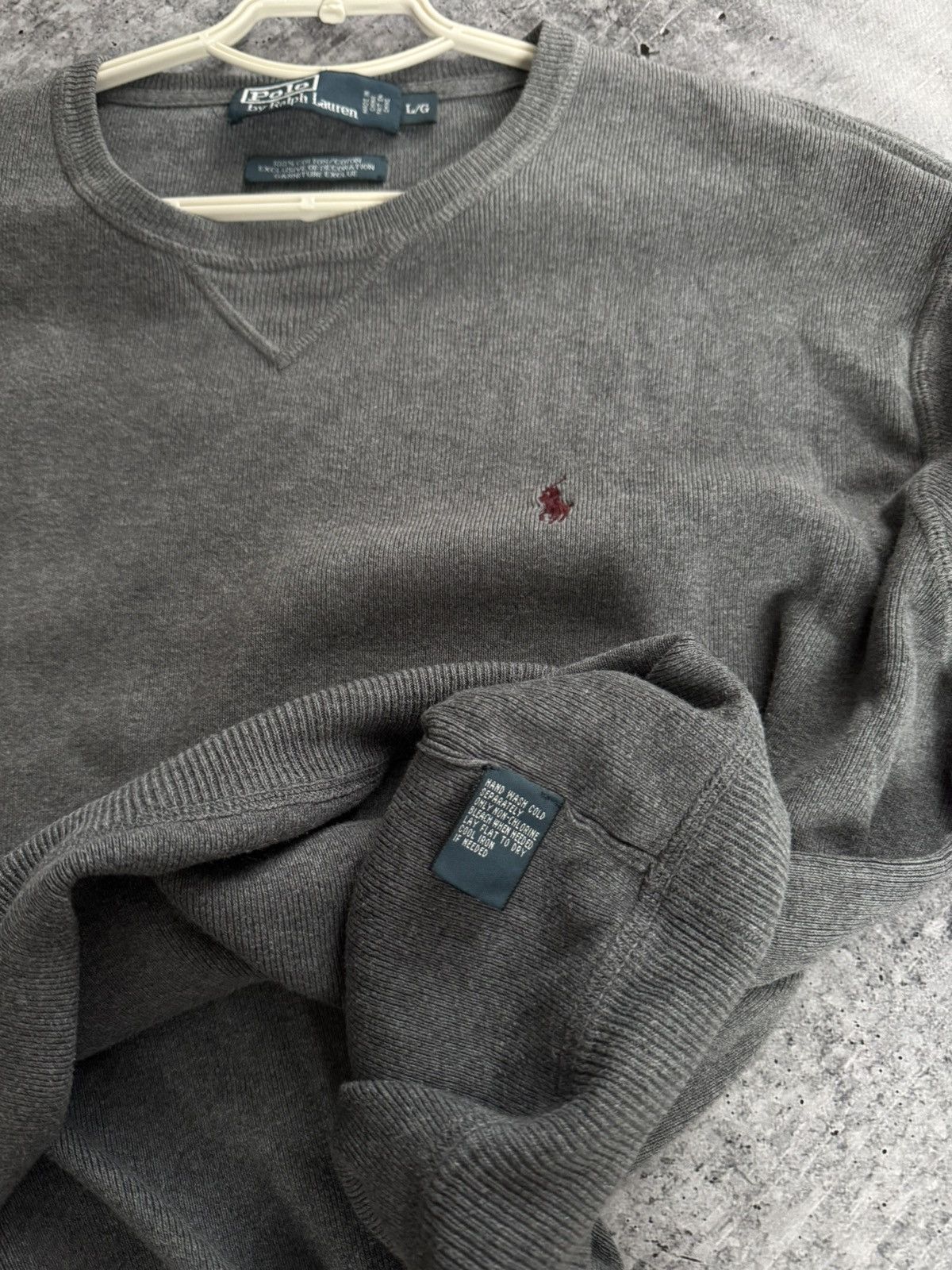 Polo Ralph Lauren Polo Ralph Lauren Vintage Sweater Sweatshirt Knitwear Size L Size US L / EU 52-54 / 3 - 6 Thumbnail
