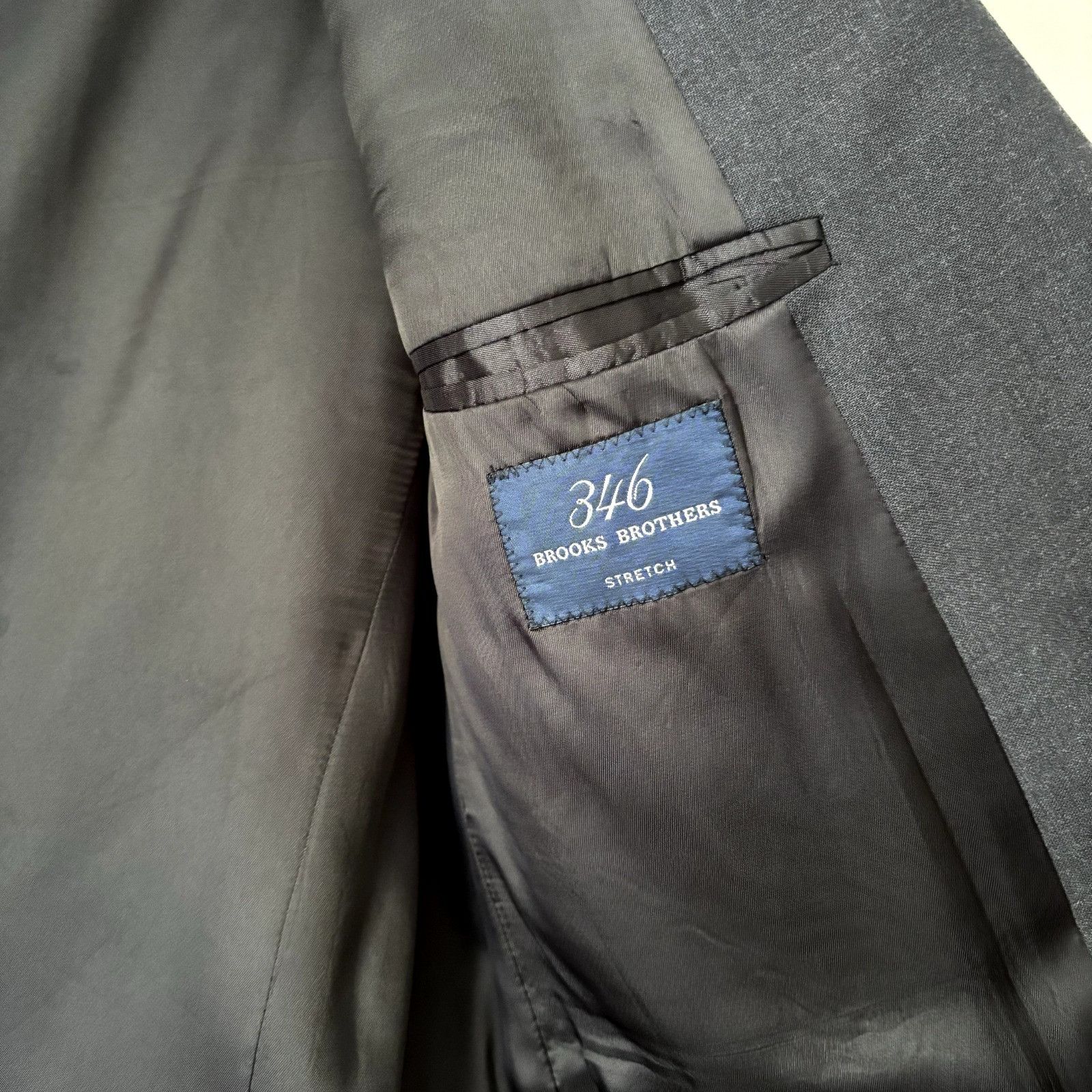 Brooks Brothers Brooks Brothers 346 Stretch Sport Coat Size 41R Navy Wool B Size 40R - 5 Thumbnail