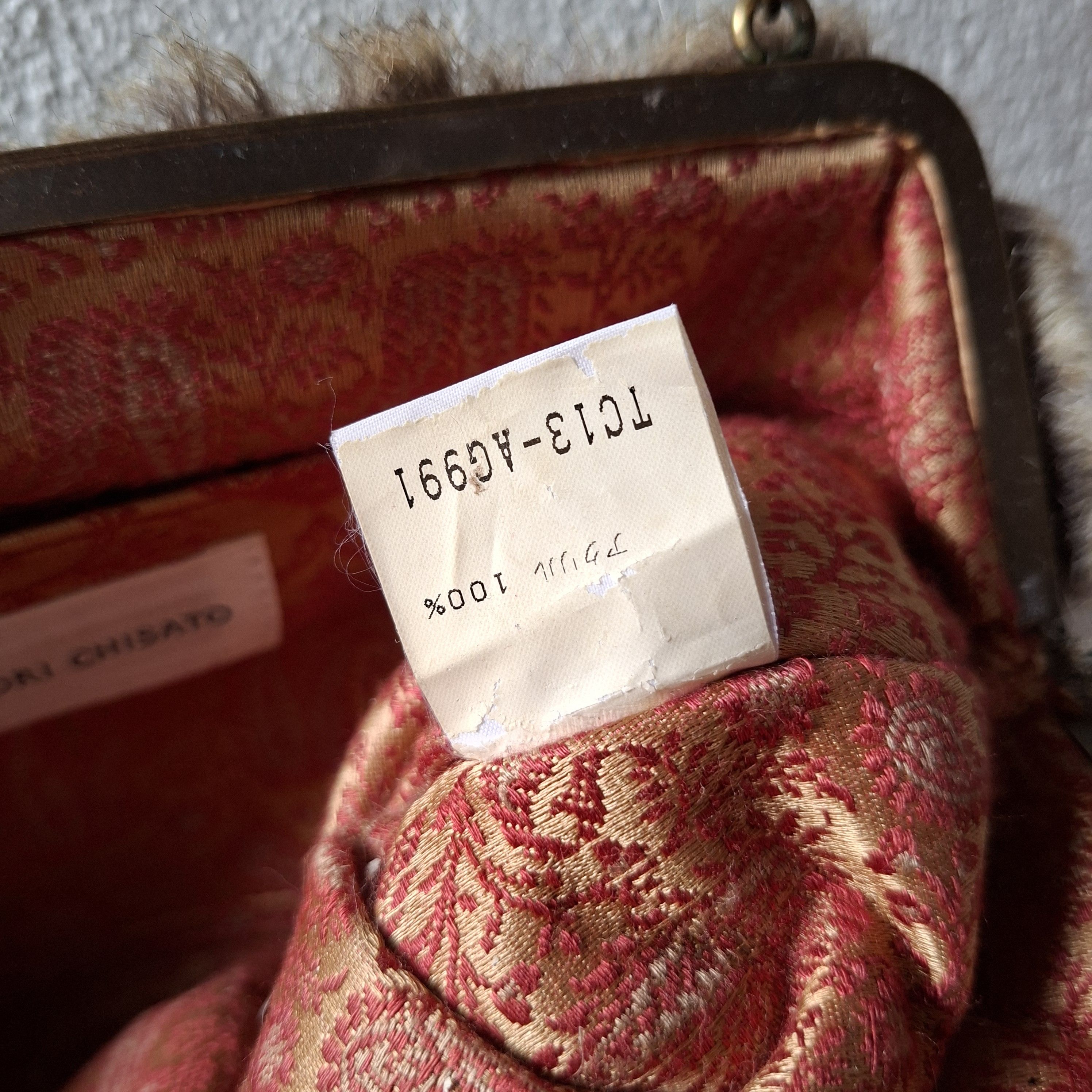 Issey Miyake RARE💥 80s tsumori chisato designer fur handle bag Size ONE SIZE - 8 Thumbnail