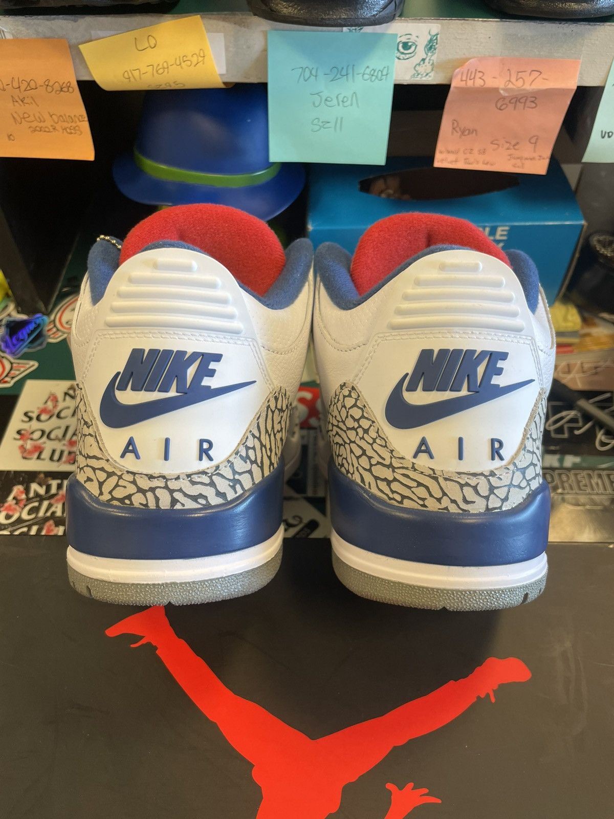 Jordan Brand Jordan 3 True Blue (2016) Size US 9.5 / EU 42-43 - 4 Thumbnail